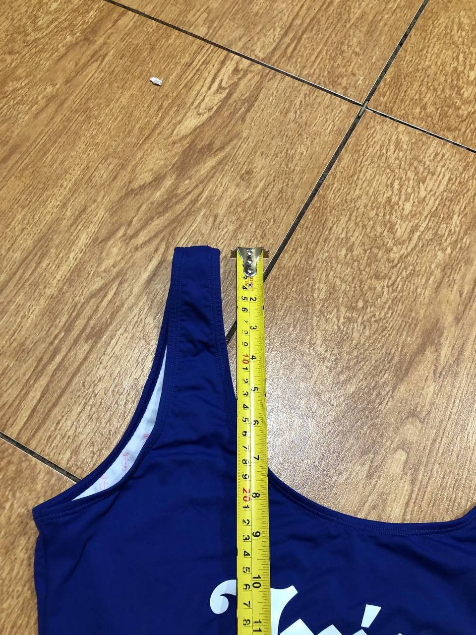 Juicy Couture Vintage Swimsuit Blue Big Print Juicy Couture Size XL Size ONE SIZE - 9 Thumbnail