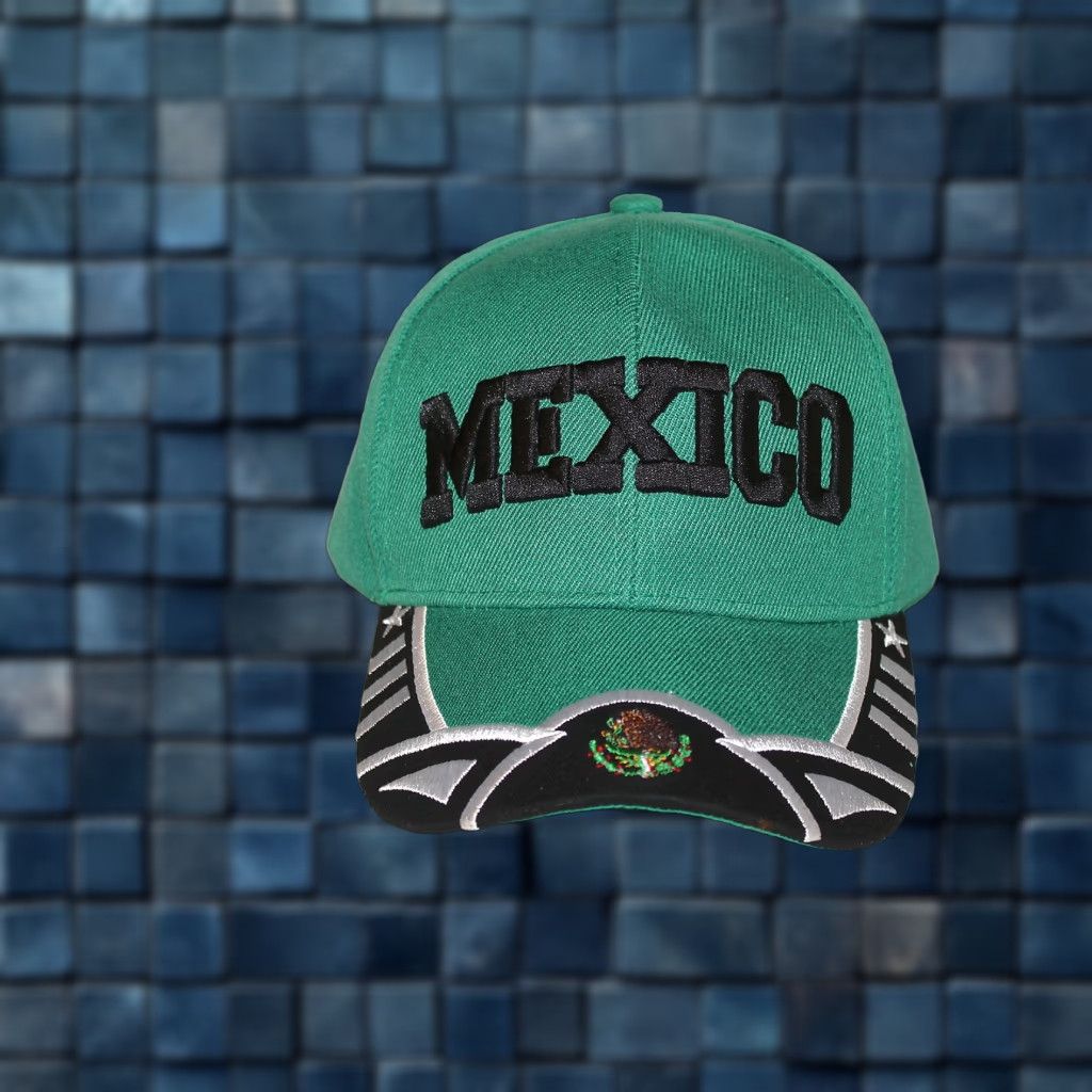 Vintage VINTAGE Ace Mexico Baseball Cap Adjustable Men Green Mexico 90s Size ONE SIZE - 1 Thumbnail