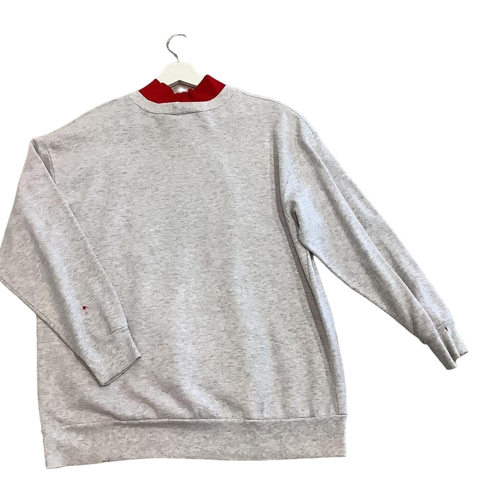 Vintage Vintage 90's Mickey Mouse sweatshirt Crewneck Size L / US 10 / IT 46 - 2 Thumbnail