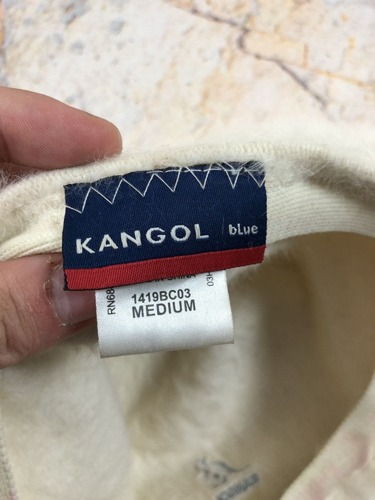 Kangol Kangol white angora hat cap Size ONE SIZE - 6 Thumbnail