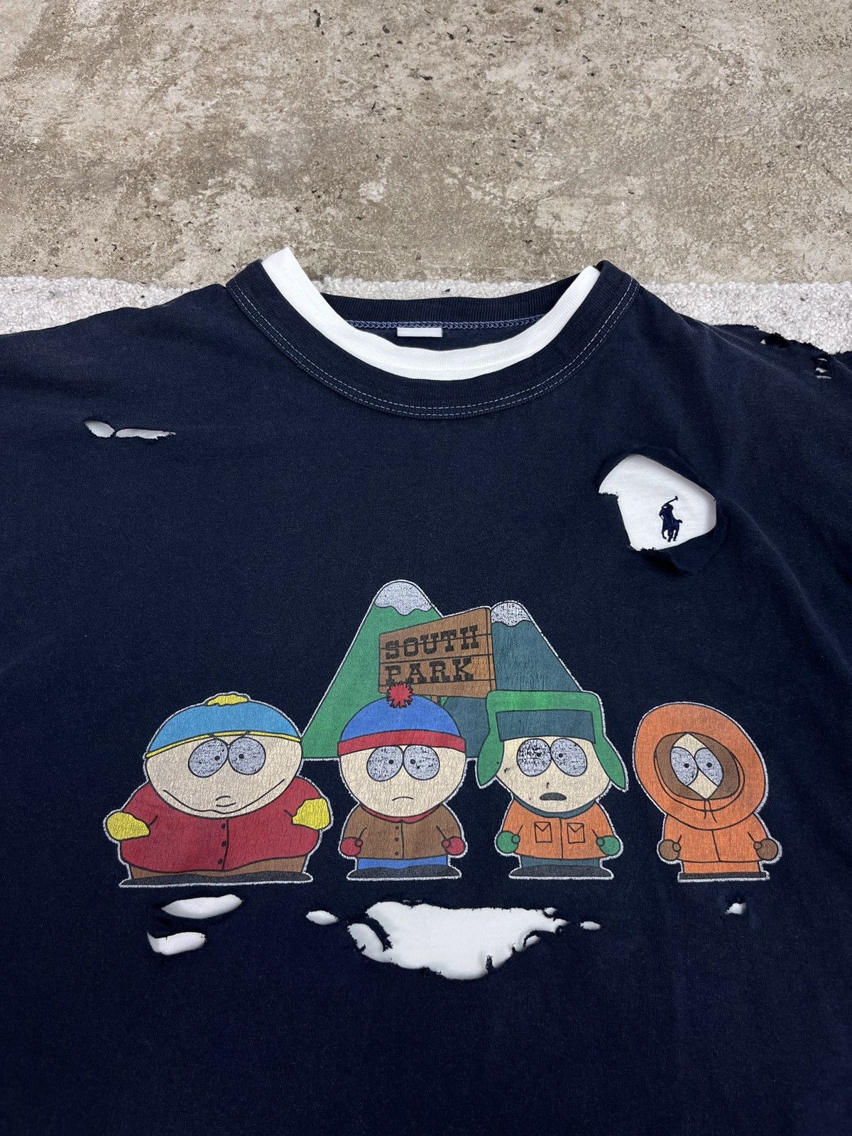 Polo Ralph Lauren SOUTH PARK FADED TEE + RALPH LAUREN LONG SLEEVE T - 083 Size US M / EU 48-50 / 2 - 3 Thumbnail