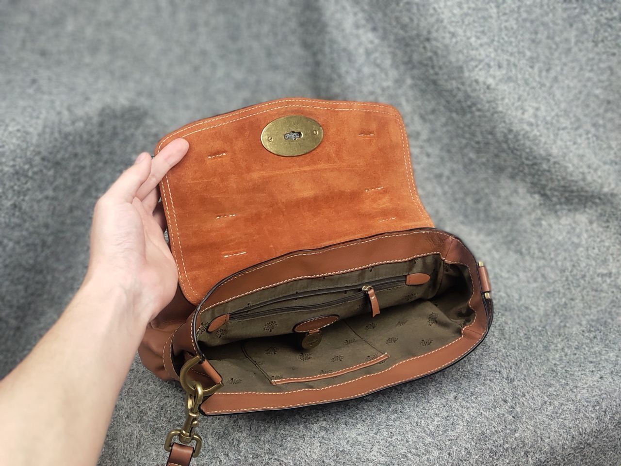 Mulberry Mulberry Alexa Satchel leather shoulder Crossbody HandBag Size ONE SIZE - 19 Thumbnail