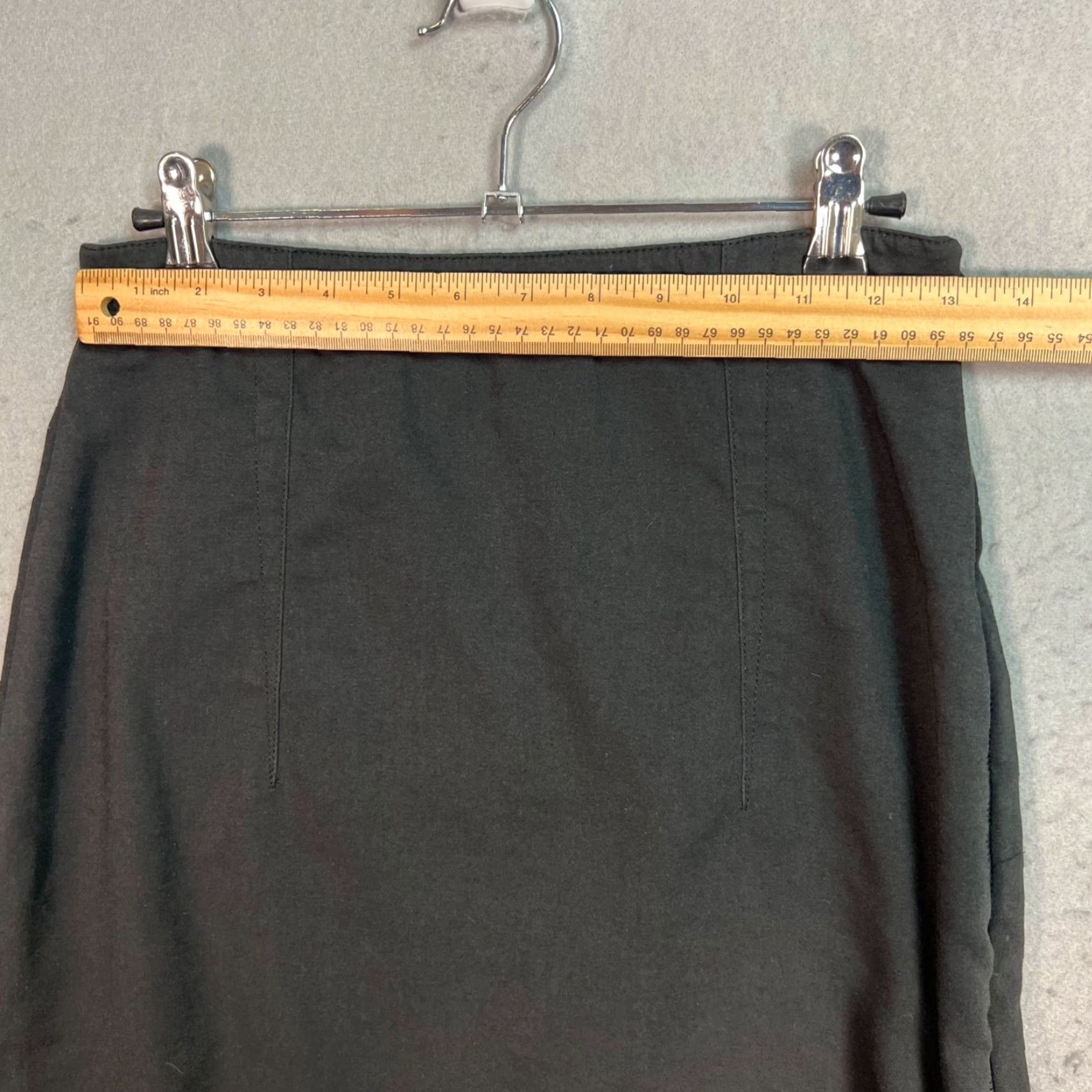 Alexander Wang VINTAGE Alexander Wang Black Pencil Skirt Womens Small Short Straight & Pencil Skirt Size 28" / US 6 / IT 42 - 4 Thumbnail