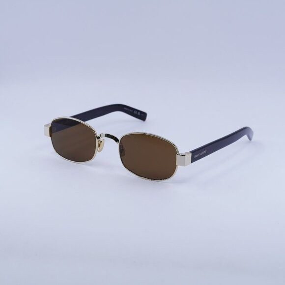 Saint Laurent Paris 🕶️ New Saint Laurent SL706 001 Sunglasses - Light Gold Size ONE SIZE - 1 Thumbnail