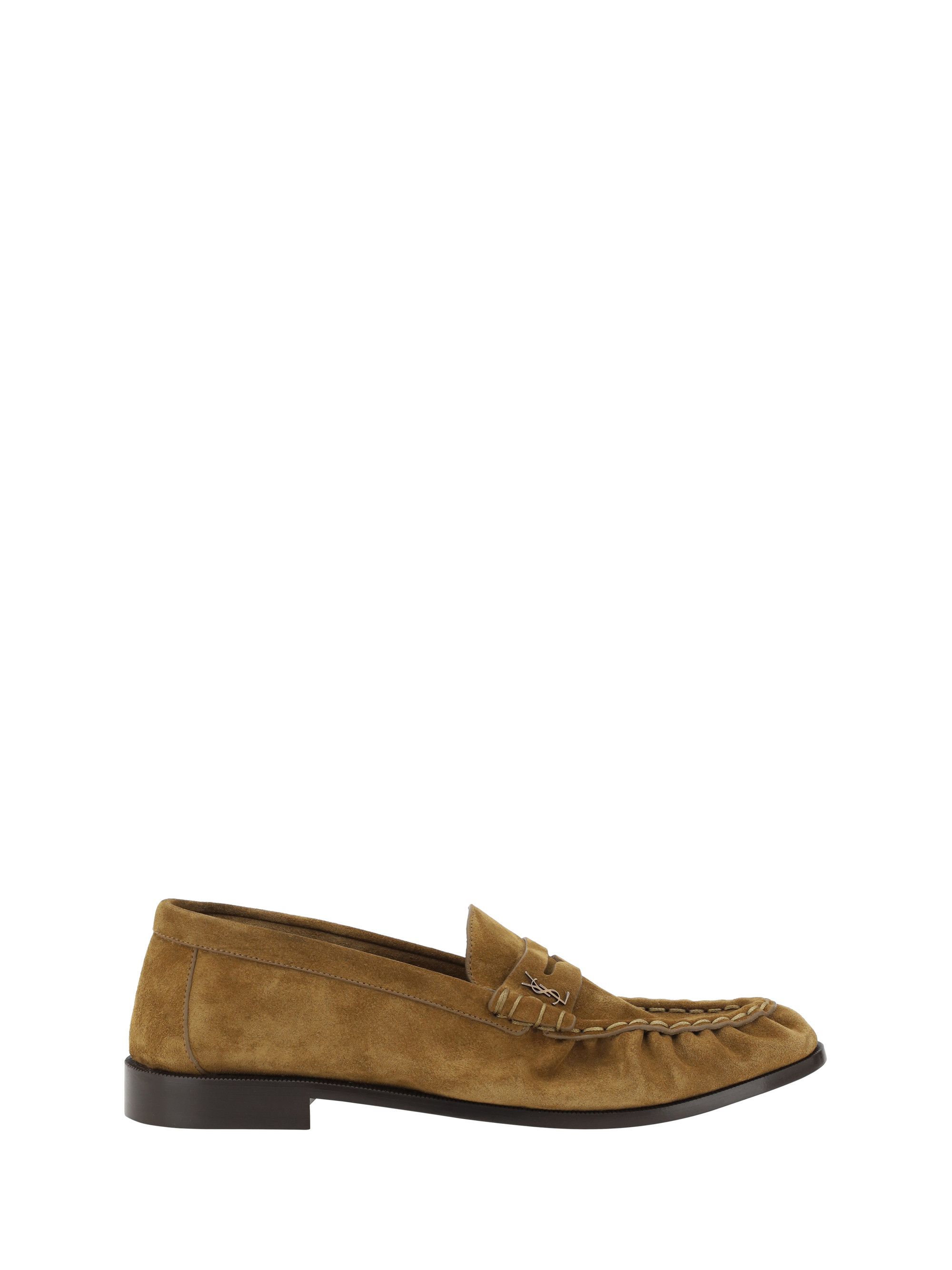 Saint Laurent Paris Le Loafer suede Loafers Size US 10.5 / EU 43-44 - 1 Thumbnail