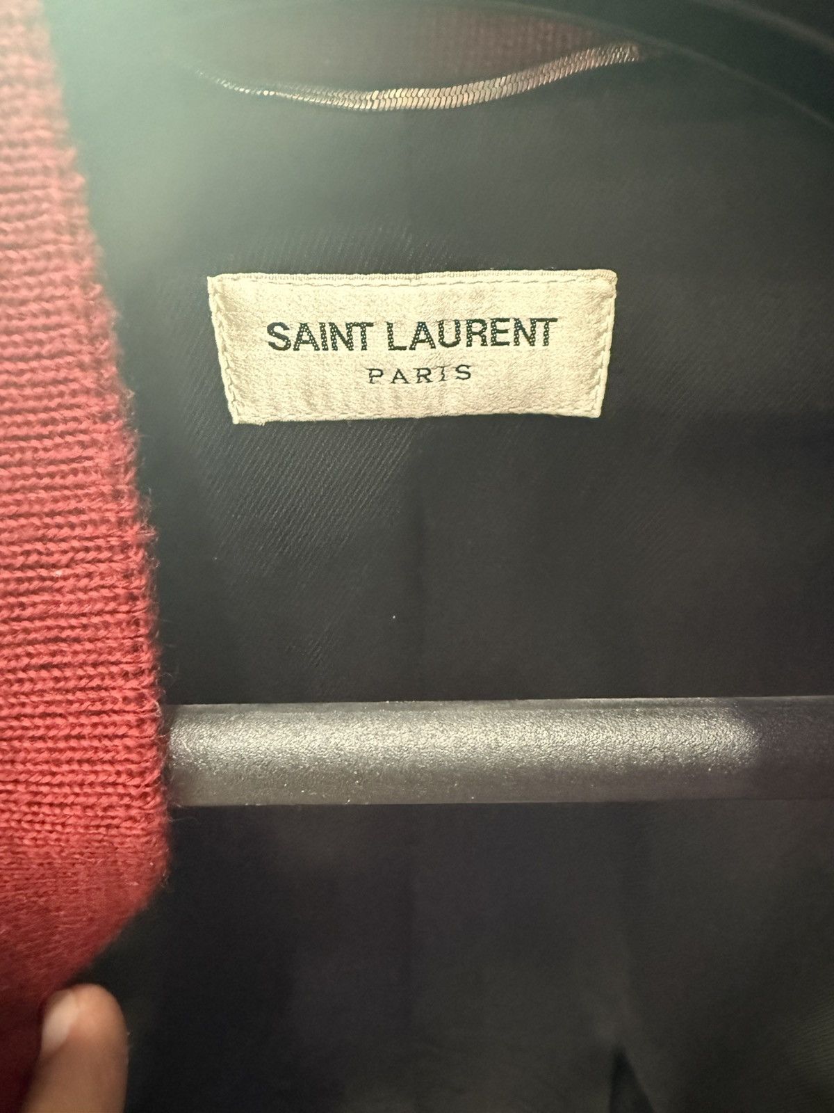 Yves Saint Laurent Ysl Teddy Jacket Size US L / EU 52-54 / 3 - 8 Thumbnail