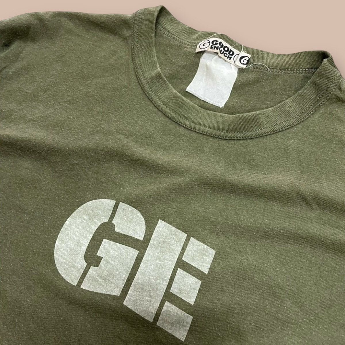 Good Enough Vintage 1997 GOODENOUGH “GE” L/S Tee Size US XL / EU 56 / 4 - 3 Thumbnail