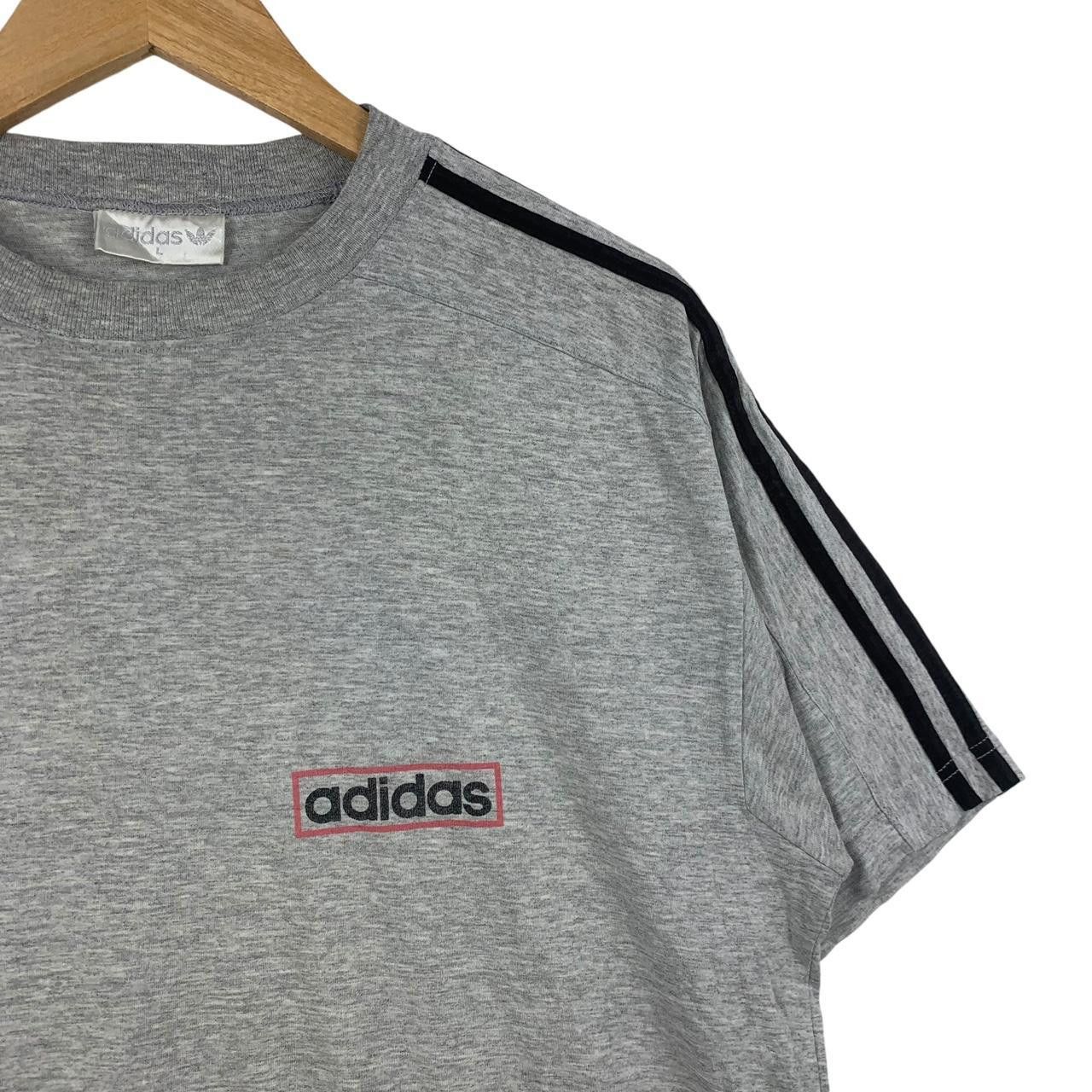 Adidas Vintage 90’ ADIDAS ORIGINALS 3 Stripes Logo Tee Shirt Top Size US L / EU 52-54 / 3 - 5 Thumbnail