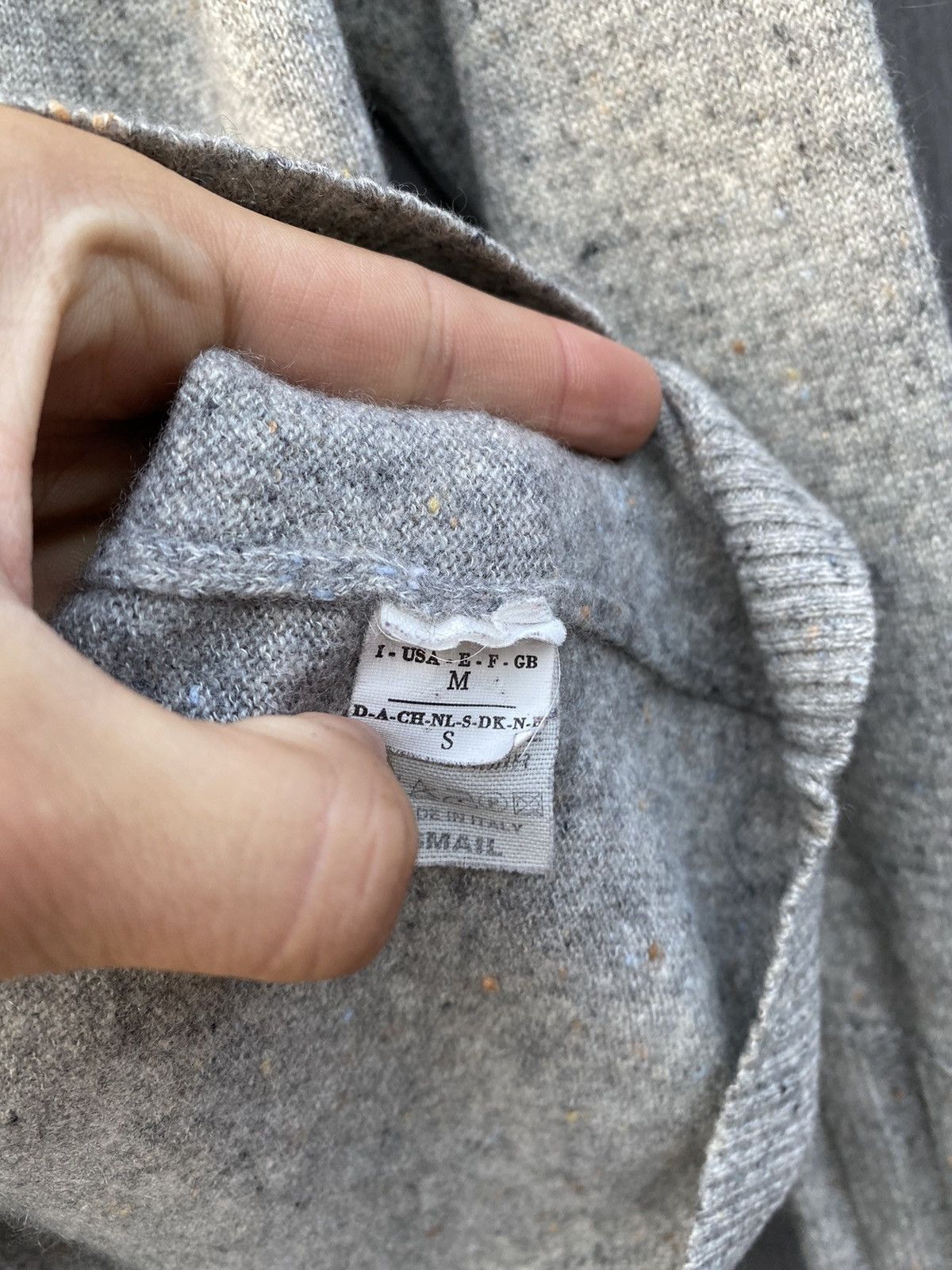 Brunello Cucinelli Brunello Cucinelli Cashmere gray turtleneck sweater size M Size US M / EU 48-50 / 2 - 7 Thumbnail