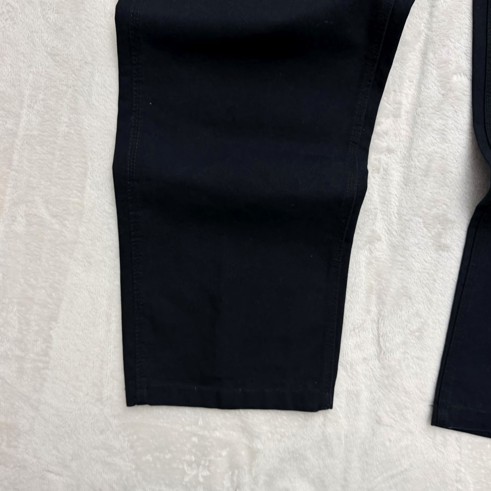 Vintage Rasco FR Jeans Pants Mens 38x35 Black Canvas Flame-Resistant Carpenter Work Pants Jeans Cargo Pocket Straight Leg Mens Industrial Workwear Size US 38 / EU 54 - 5 Thumbnail