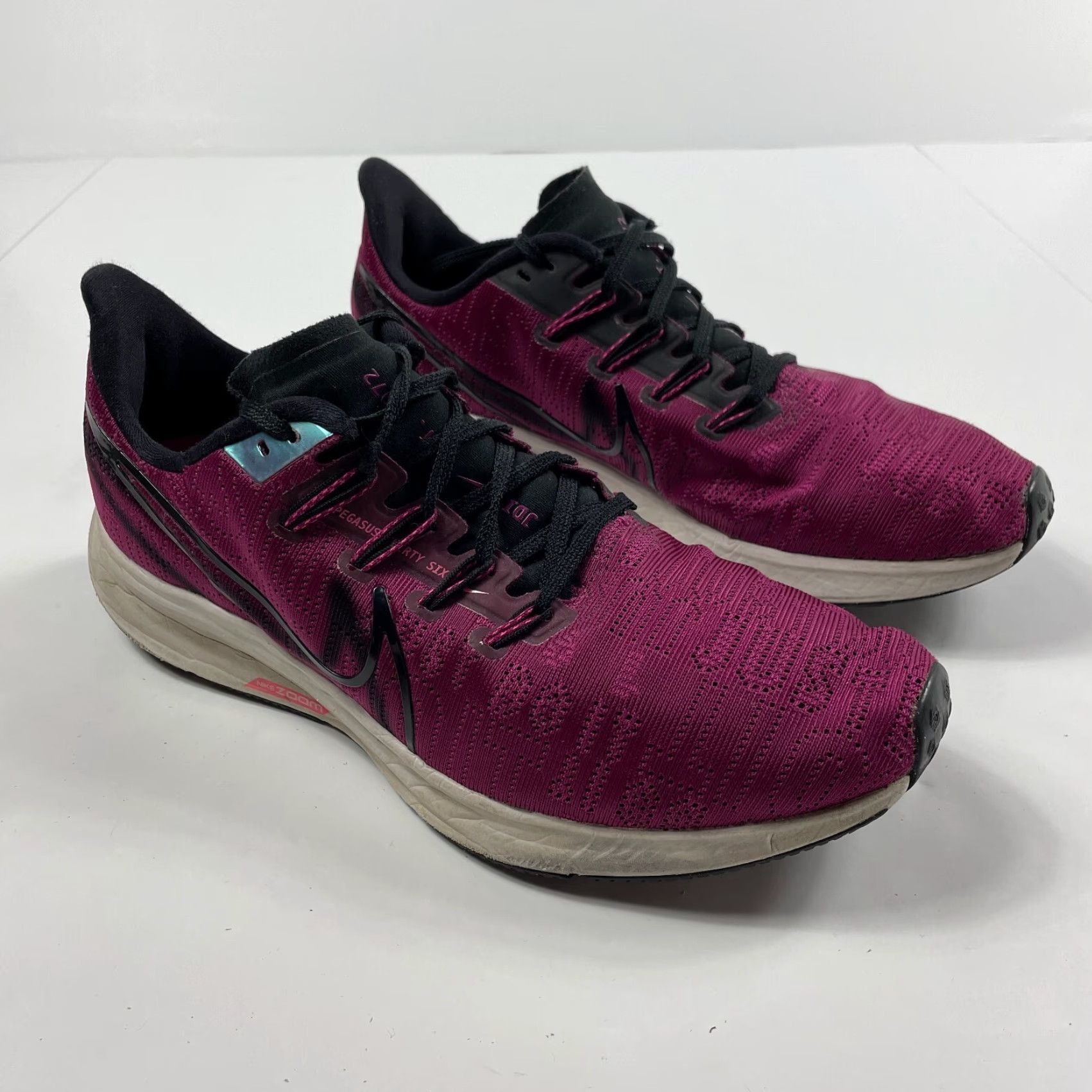 Nike Nike Zoom Pegasus Shoes Women 9.5 Running Activewear Low Top Gym Swoosh Purple Size L / US 10 / IT 46 - 2 Thumbnail