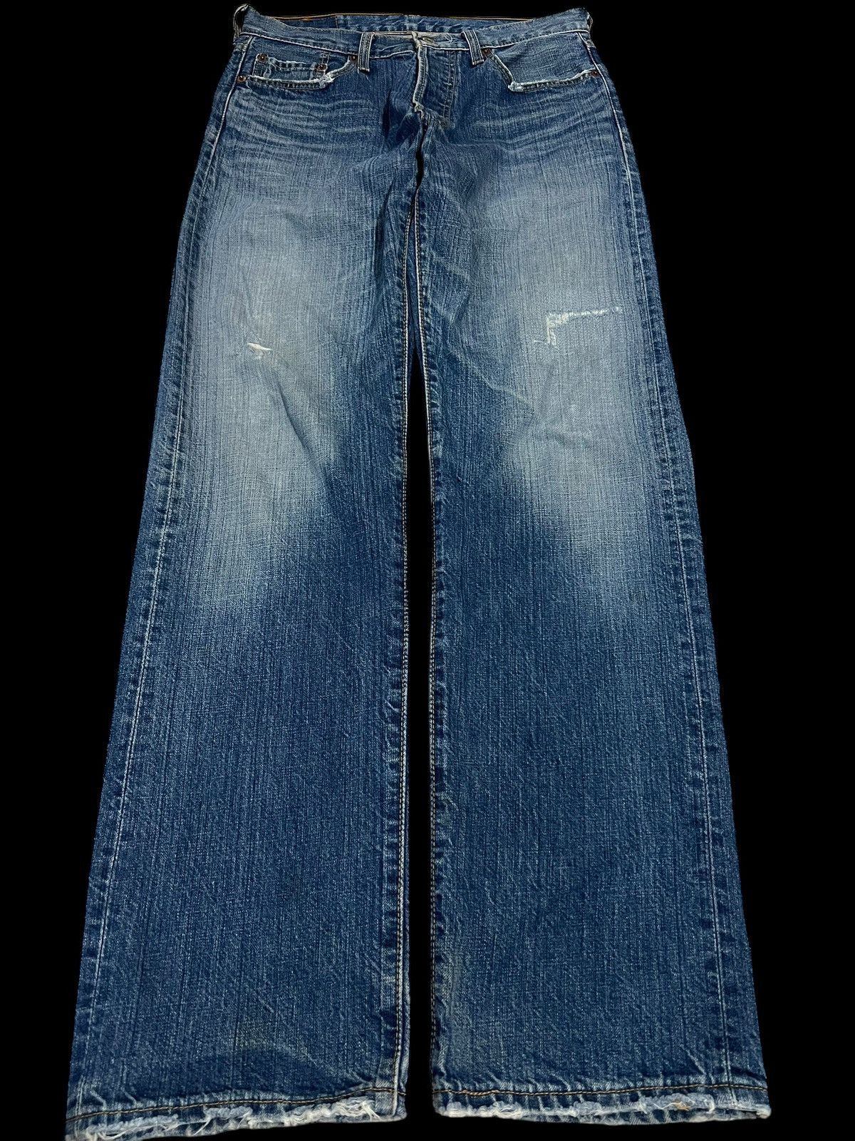 🌈90’s Levis 501 Kurt Corbain Distress Jean