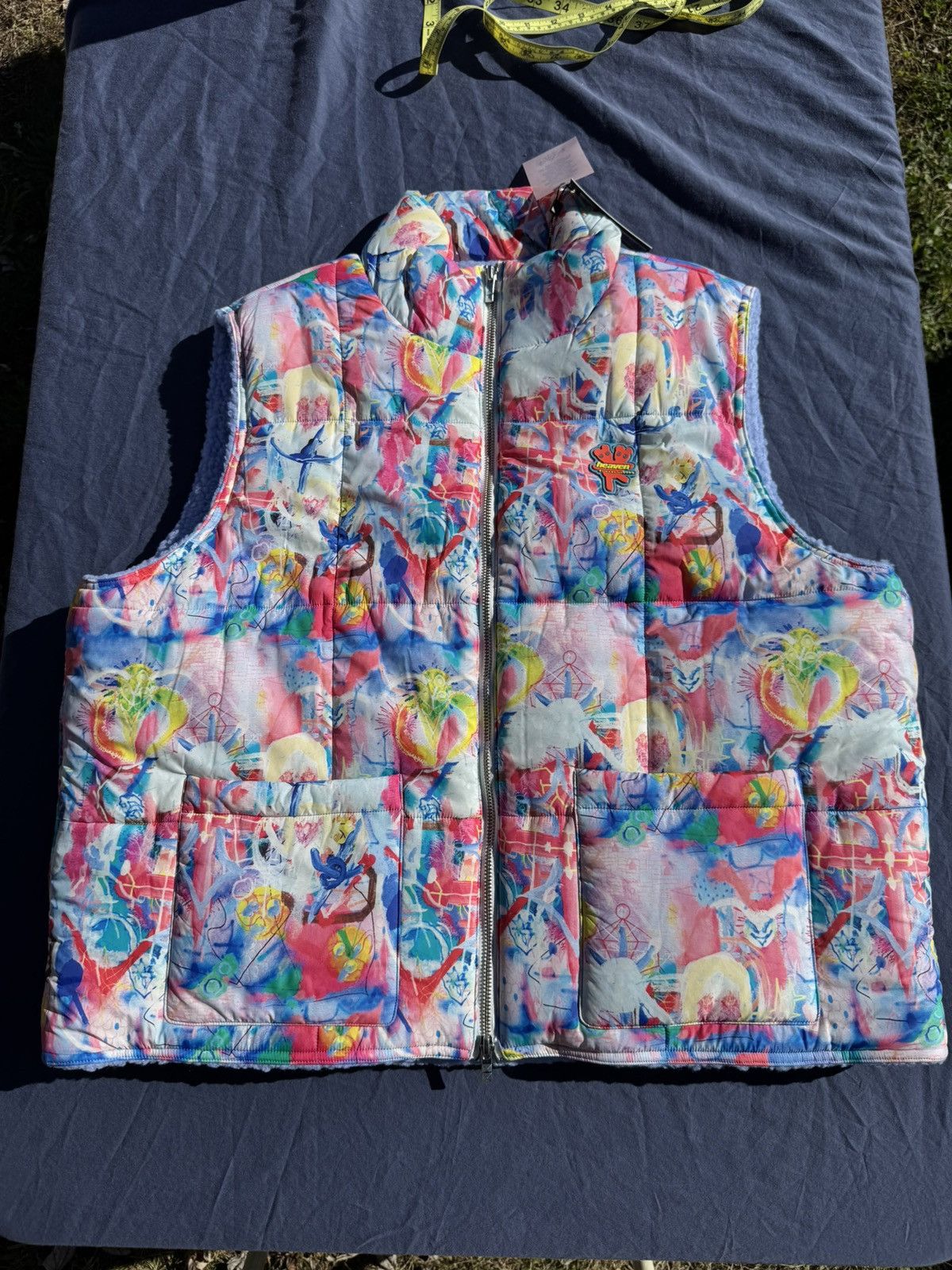 Drain Gang Bladee x Heavn Valery Bells Puffer Vest Size US L / EU 52-54 / 3 - 1 Thumbnail