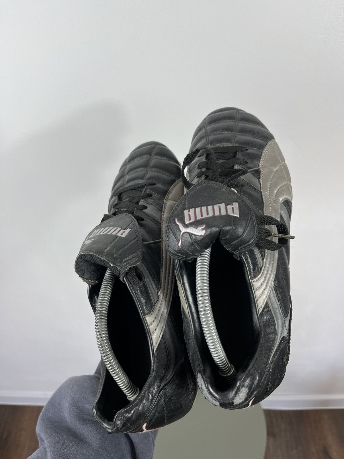 Puma Vintage Puma Soccer Cleats Leather Football Boots 45 US 11.5 Size US 11.5 / EU 44-45 - 11 Thumbnail