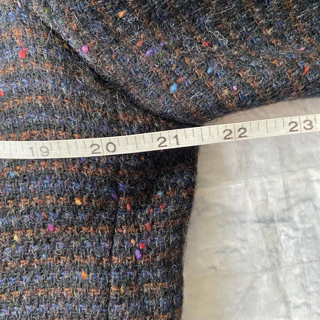 Other Men 2 button textured wool blazer w/chest pocket brown w/mul Size 40R - 9 Thumbnail