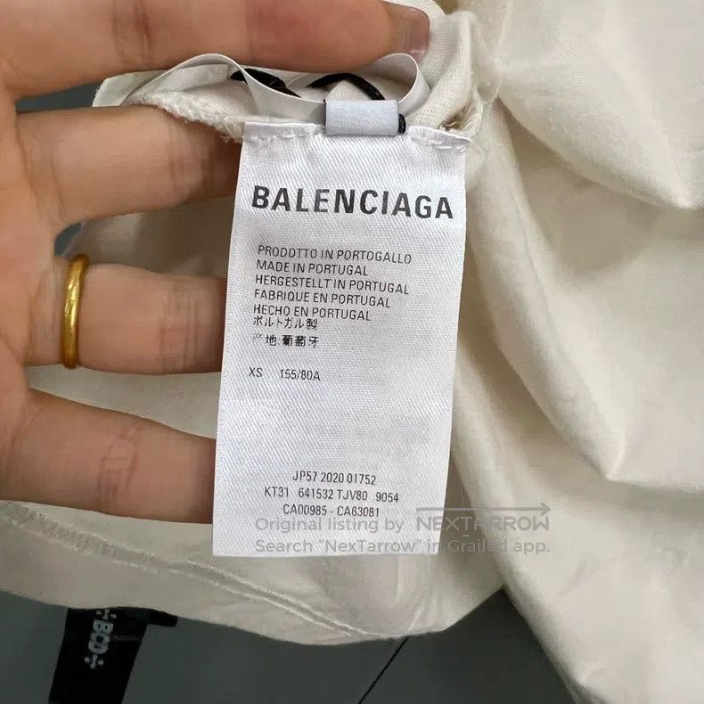Balenciaga Balenciaga Shoe pattern print short sleeve Size US XS / EU 42 / 0 - 4 Thumbnail