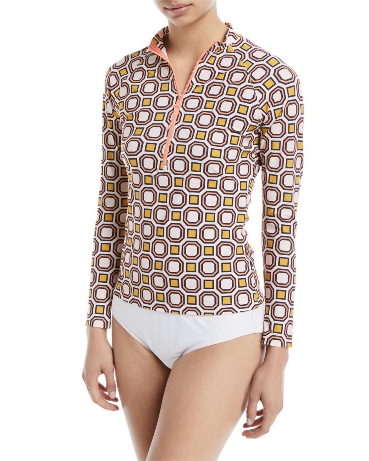 Other NWOT Tory Burch Geo Surf Shirt Rashguard - Sz. XS Size ONE SIZE - 1 Thumbnail