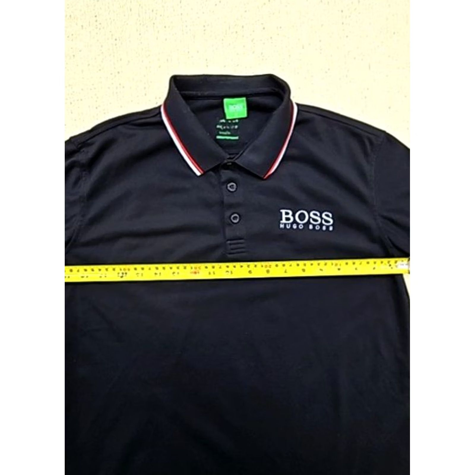 Hugo Boss Hugo Boss Black Polo Shirt Men's M Short Sleeve Cotton Regular Fit Size US M / EU 48-50 / 2 - 7 Thumbnail