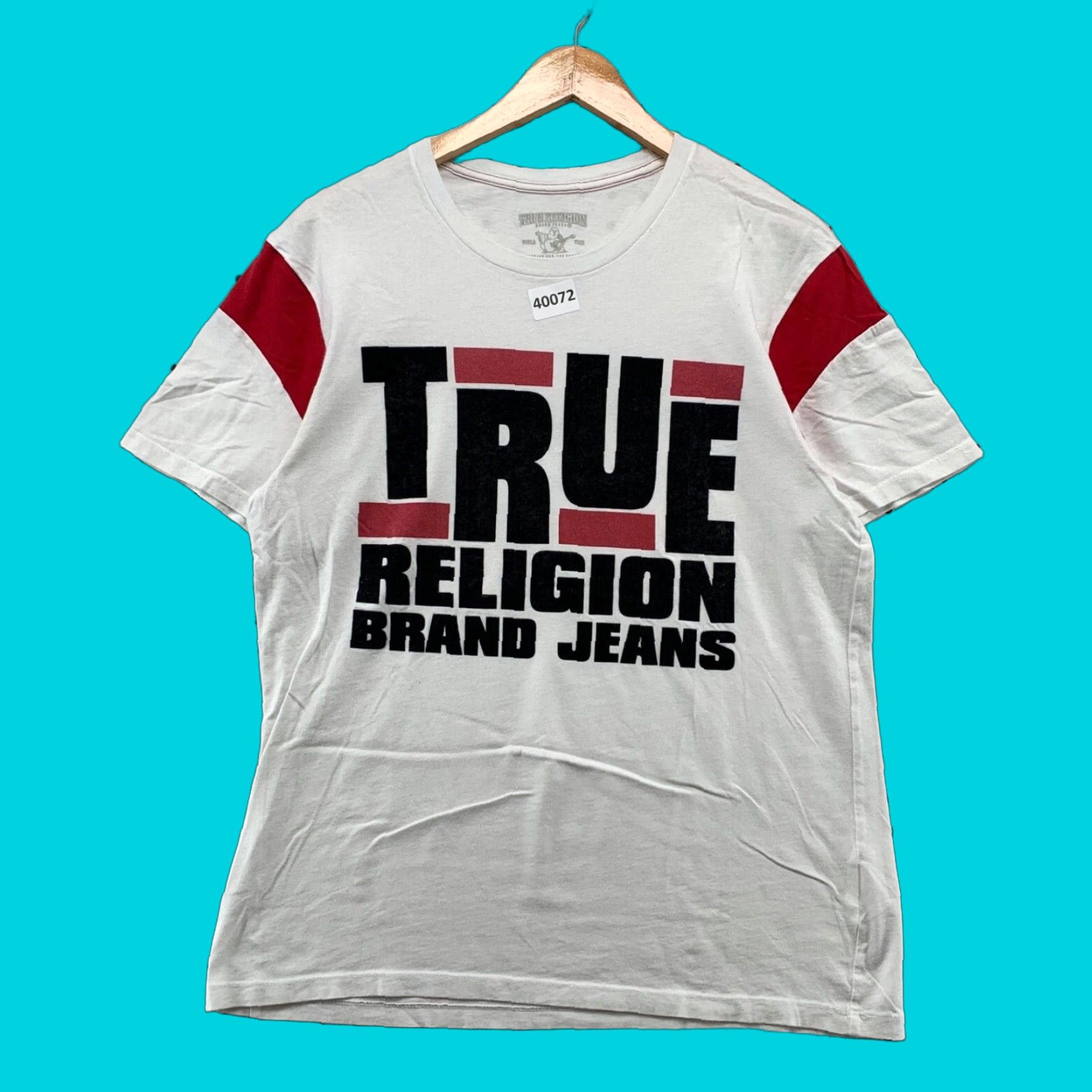 True Religion VINTAGE True Religion Shirt Mens M White Hip Hop Short Sleeve 20x26.5 Shirt Mens White Hip Hop 20x26.5 Mens M White Hip Hop Shirt True Religion Size US M / EU 48-50 / 2 - 1 Thumbnail