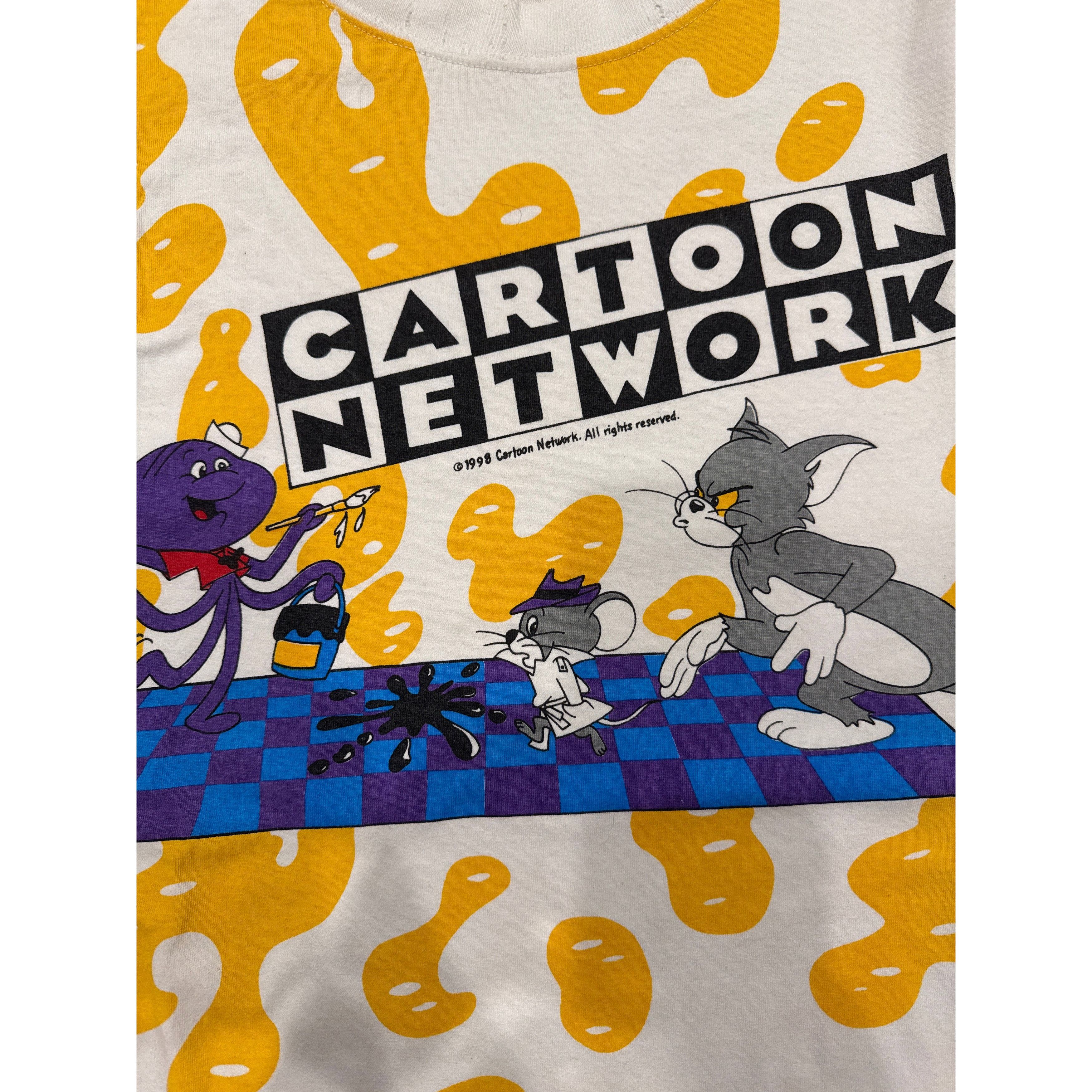 Other 1998 Cartoon Network Tom Cat Blabber Mouse Squiddly Diddly L Size US L / EU 52-54 / 3 - 4 Thumbnail