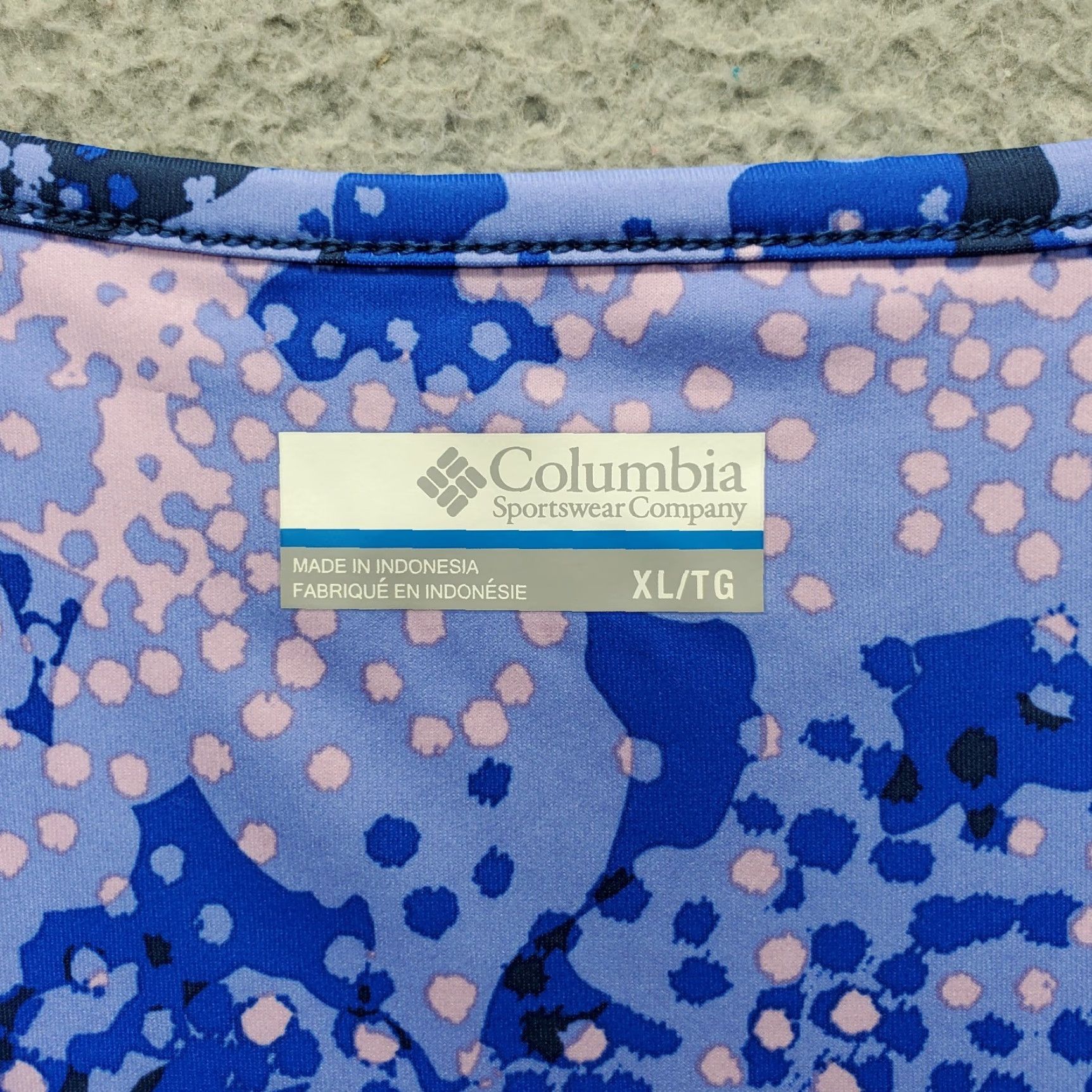 Vintage Columbia Womens XL Swim Cover Up Sleeveless Multi Polka Dots - Vintage? NWOT Jacket? (Note: Not providing extra) Size ONE SIZE - 5 Thumbnail