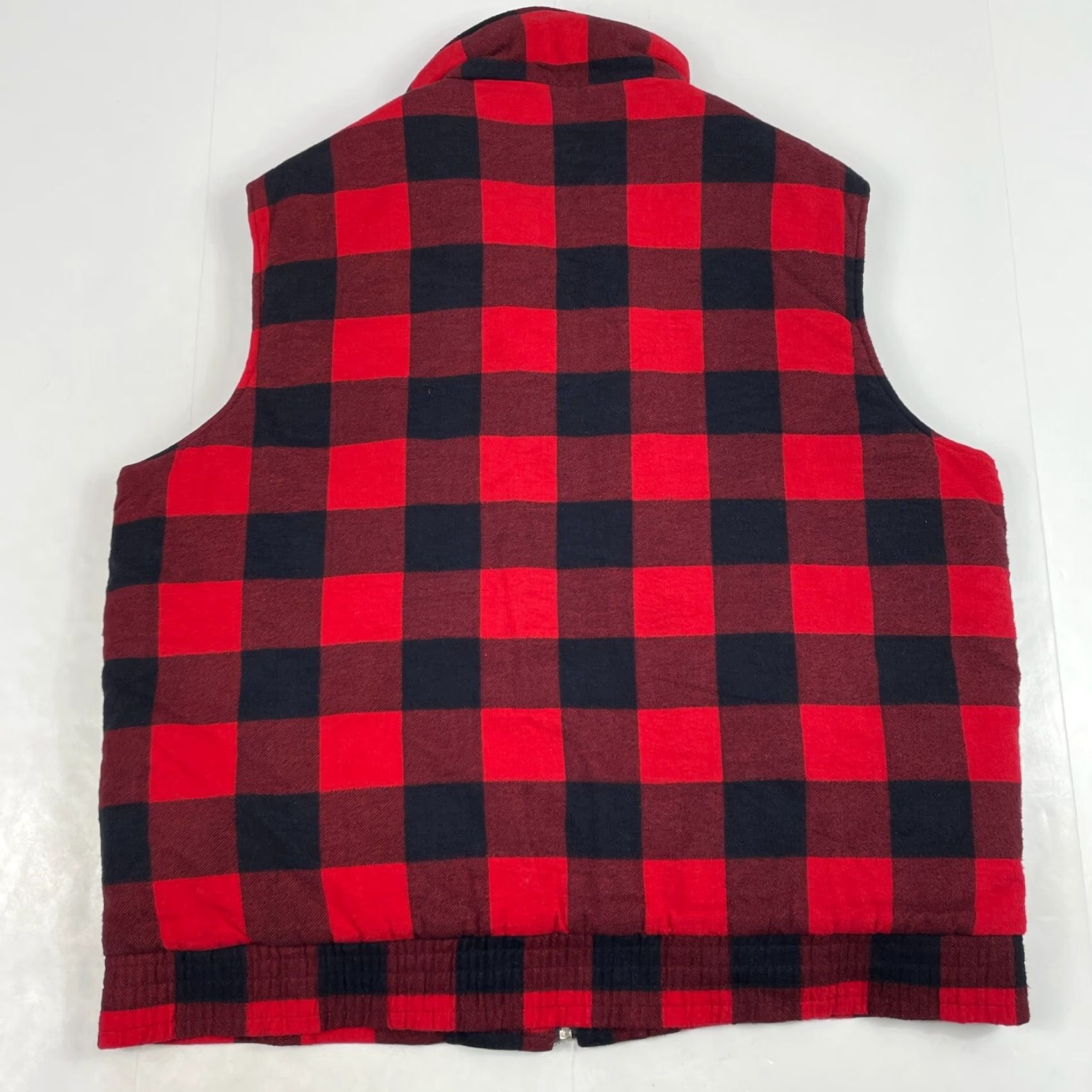 Vintage VINTAGE Woodland Vest Mens Large Red Flannel Full Zip Hunting Hiking Ski Buffalo Size US L / EU 52-54 / 3 - 7 Thumbnail