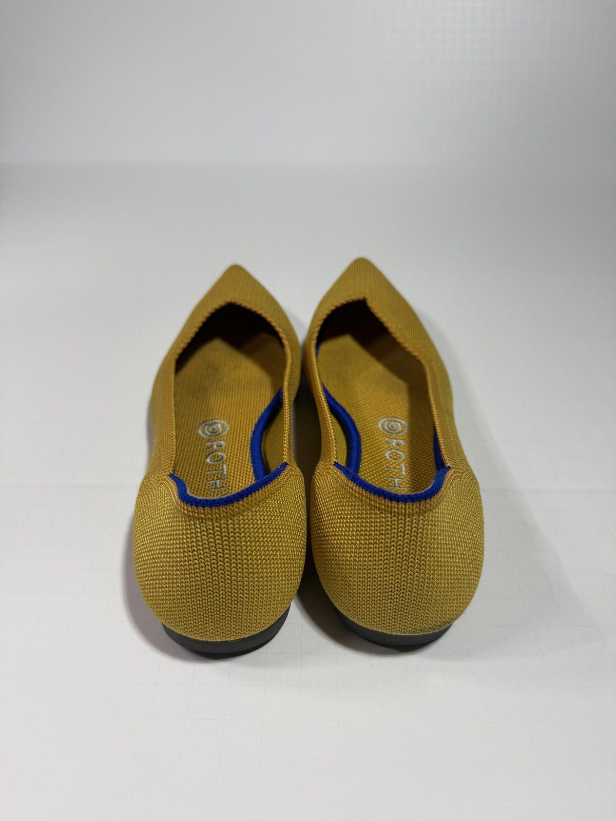 Rothy's Rothys Flats Women's 8.5 Marigold Yellow Pointed Toe Size US 8.5 / IT 38.5 - 3 Thumbnail