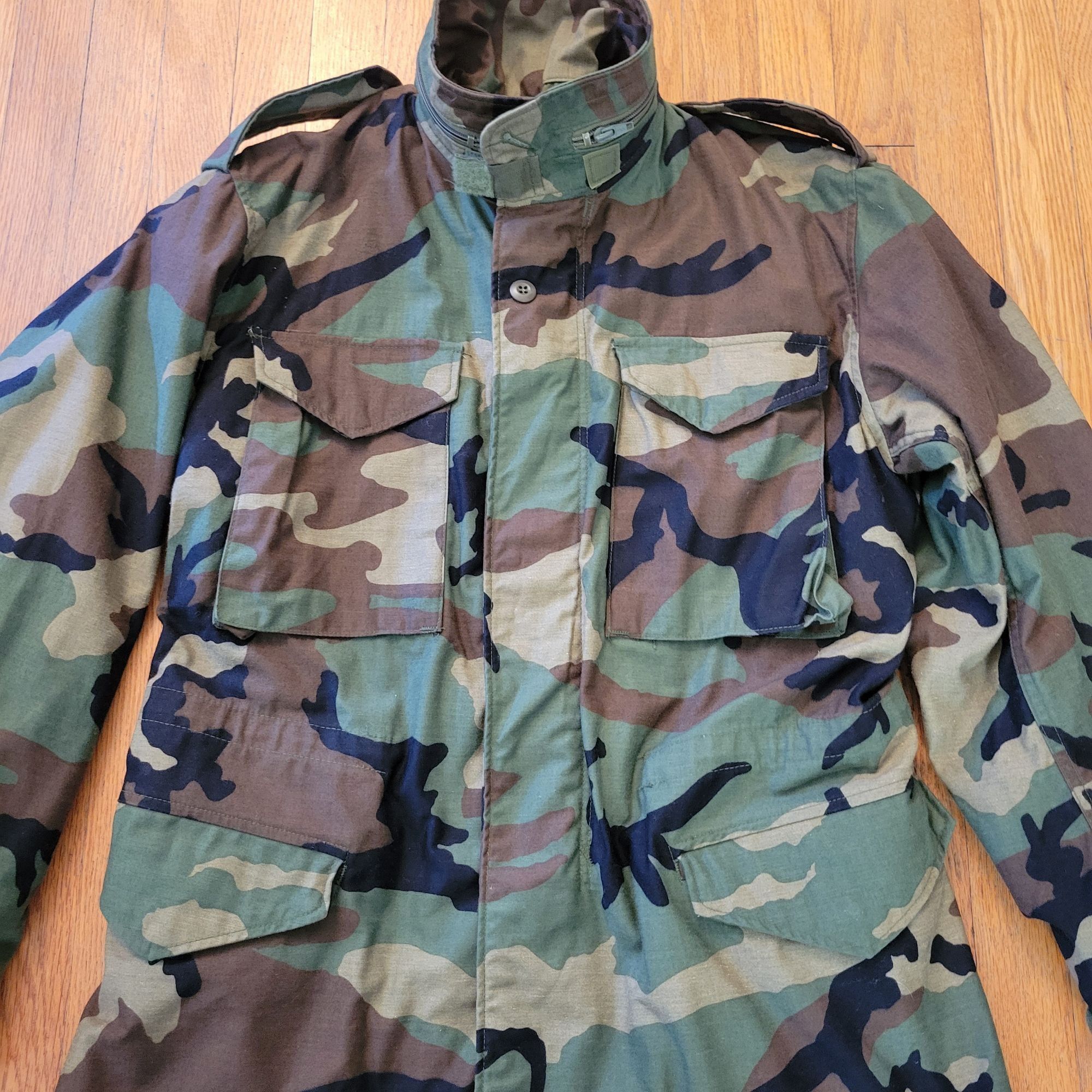 Other Military Camouflage S Field Jacket Coat Grunge Gorpcore Vint Size US S / EU 44-46 / 1 - 9 Thumbnail