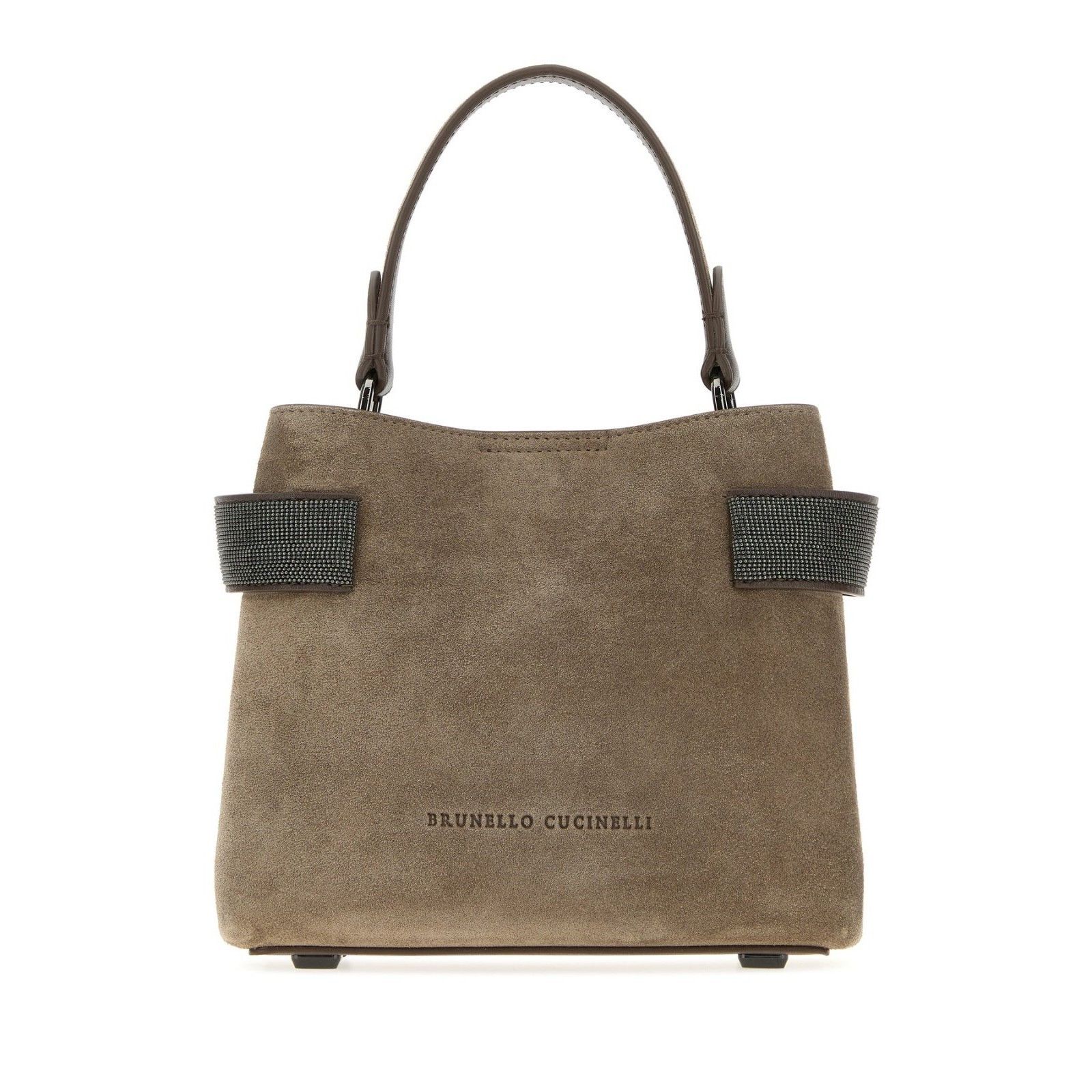 Brunello Cucinelli BRUNELLO CUCINELLI Brown Top Handle Bag New Size ONE SIZE - 1 Thumbnail