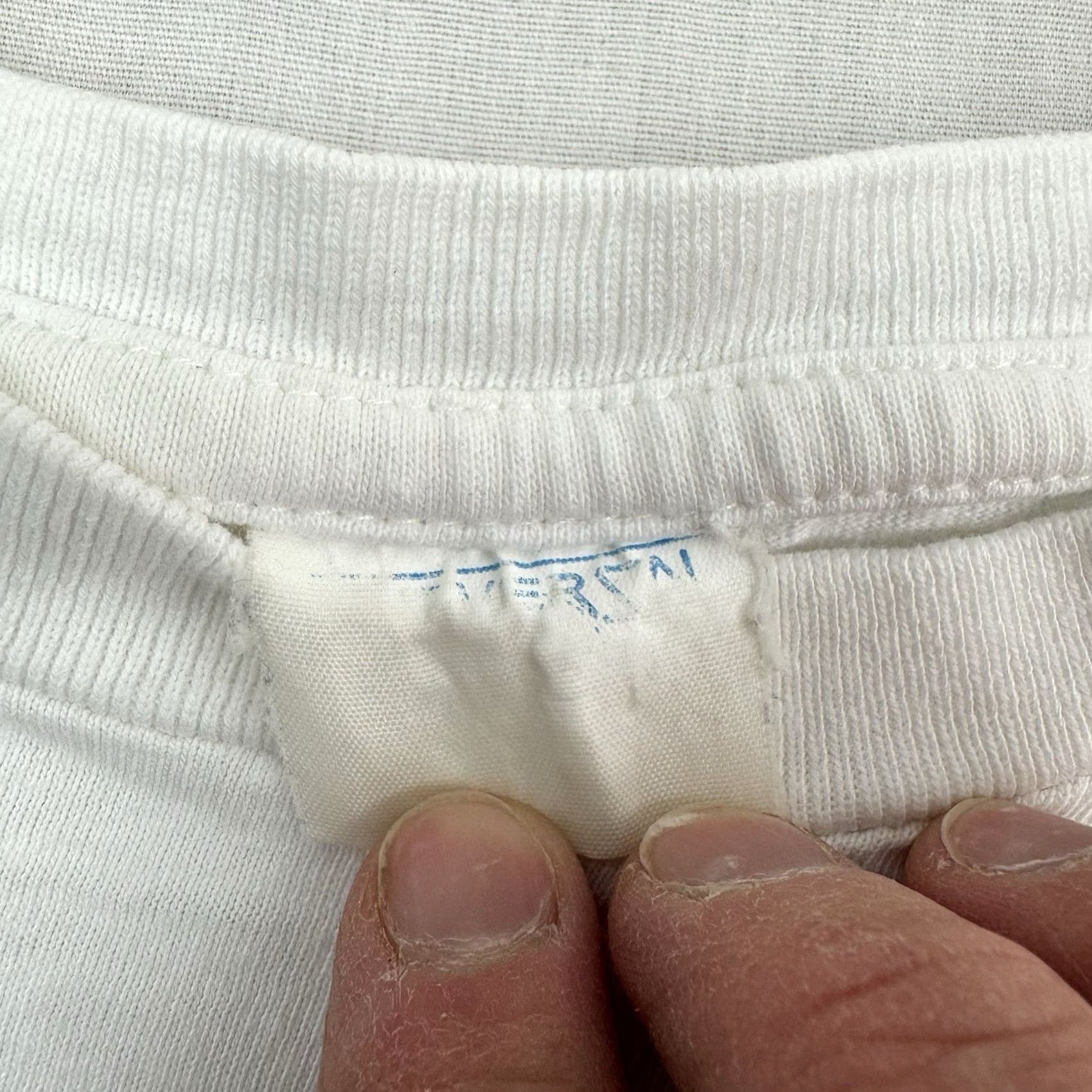 Vintage VINTAGE Cato T Shirt Womens M White 90s 80s Denim Days Hipster Comfort Regular Short Sleeve Crew Neck Size M / US 6-8 / IT 42-44 - 5 Thumbnail
