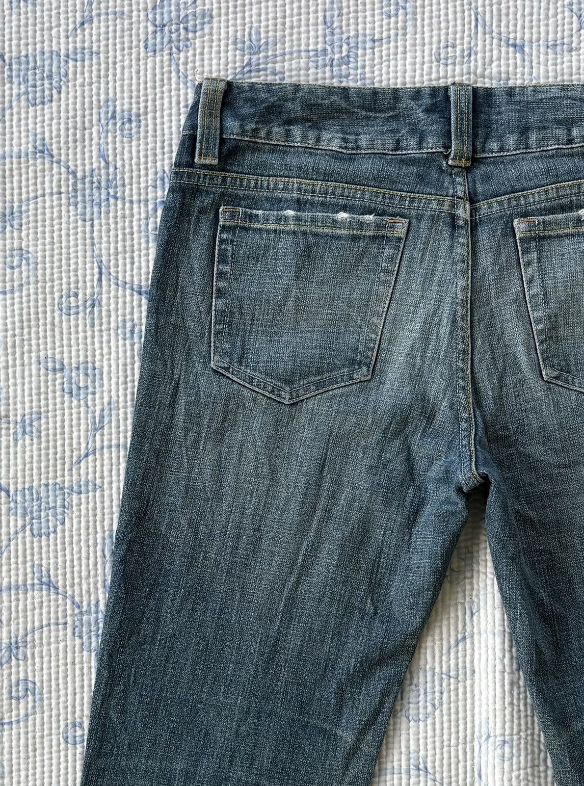 Uniqlo Uniqlo X High Quality Guarented Flared Denim Streetwear Size US 31 - 9 Thumbnail