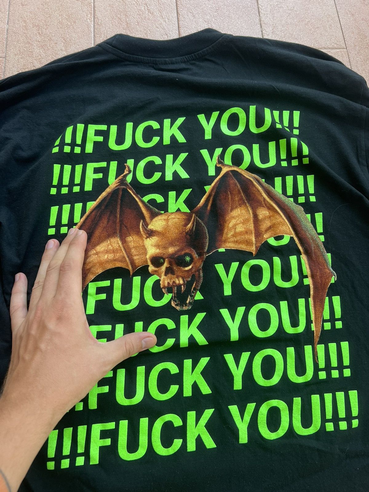 Band Tees × Vintage Vintage 90s Overkill Shirt Long Sleeve Thrash Metal Band Size US XL / EU 56 / 4 - 8 Thumbnail
