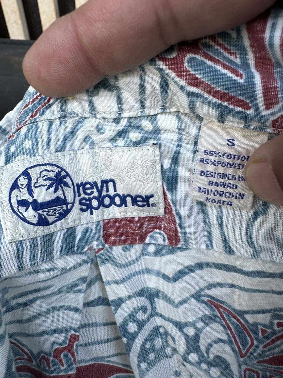 Reyn Spooner PreOwned Reyn Spooner Hawaiian Fishes Multicolored Men's S Size US S / EU 44-46 / 1 - 4 Thumbnail