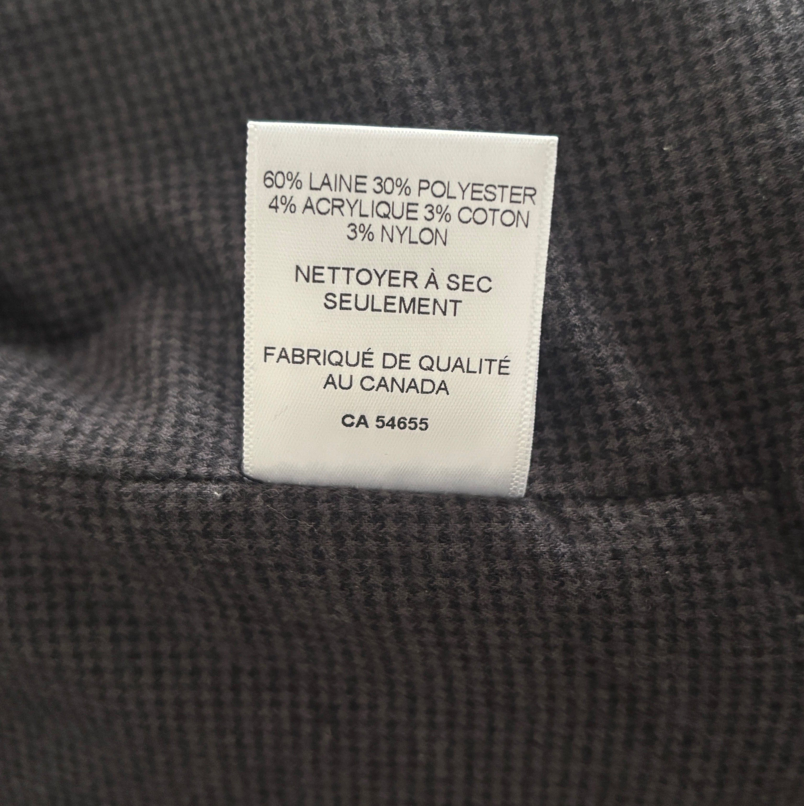 18 Waits $395 Grey Wool Pea Coat / Brigadier Jacket Large - XL Size US L / EU 52-54 / 3 - 15 Thumbnail