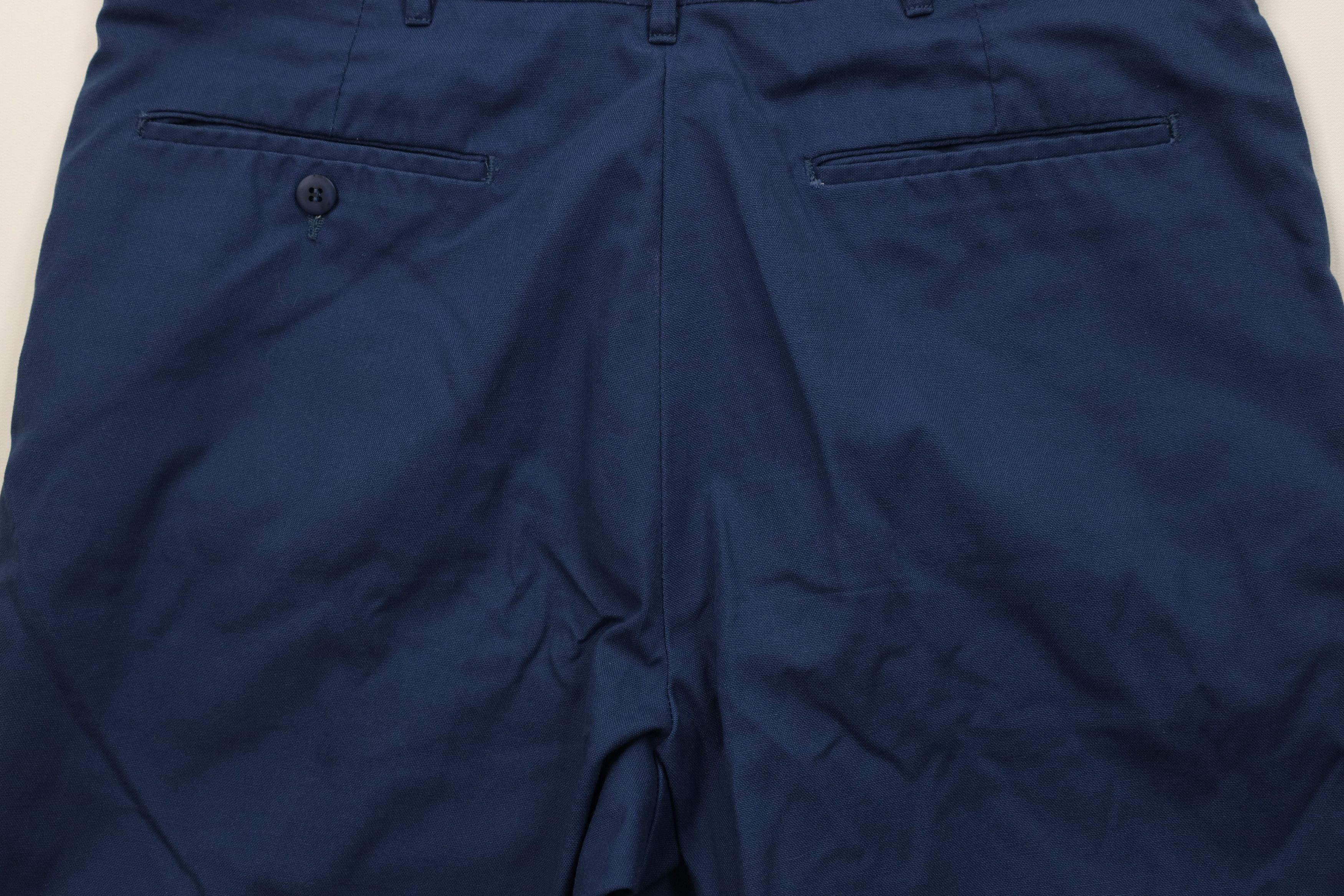 Vintage Vintage 70s Streetwear Above Knee Chino Golf Shorts Blue USA Size US 34 / EU 50 - 10 Thumbnail