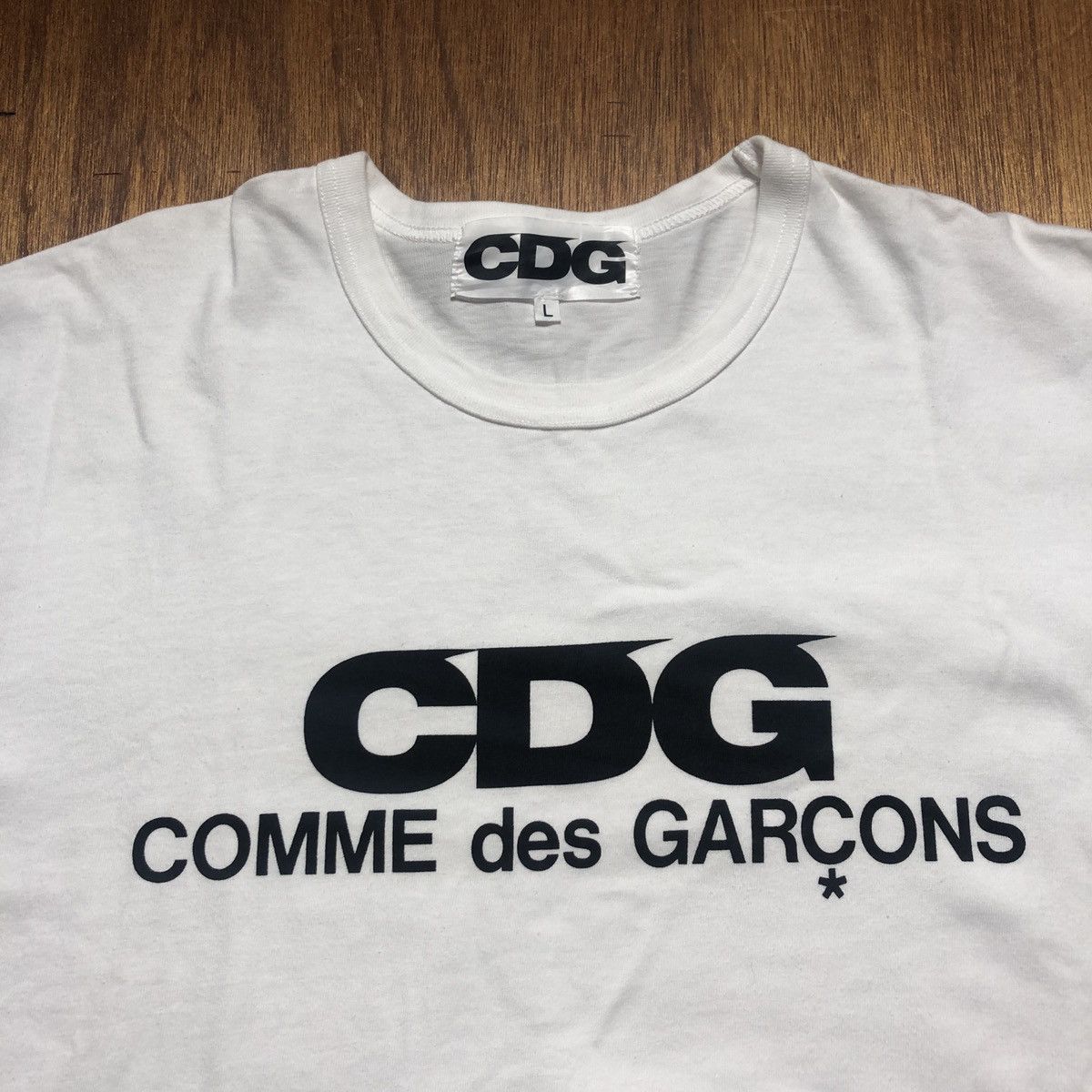 Comme des Garcons × Japanese Brand CDG COMME des GARCONS T-Shirt Size US L / EU 52-54 / 3 - 2 Thumbnail