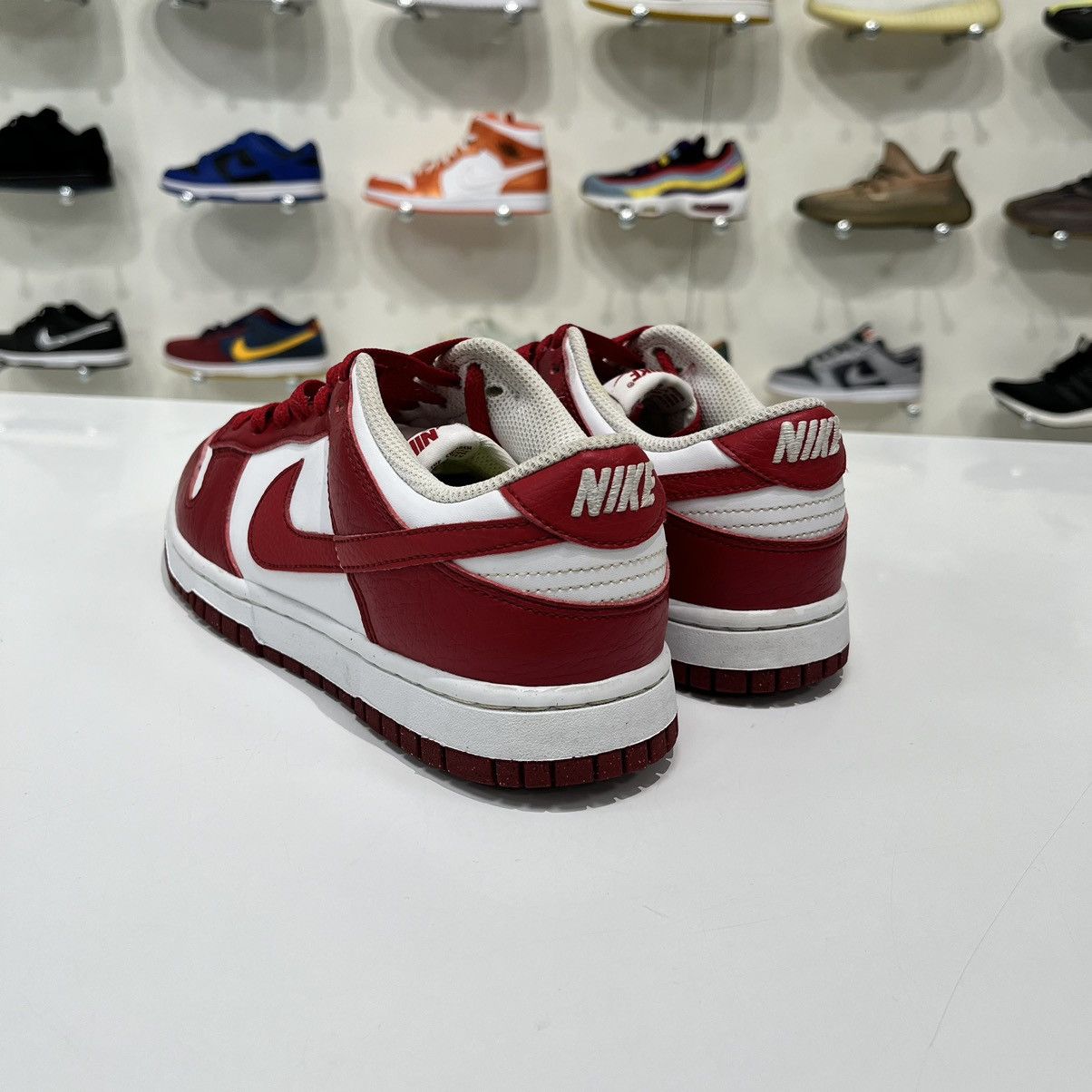 Nike Nike Dunk Low Next Nature White Gym Red Size US 8 / IT 38 - 4 Thumbnail