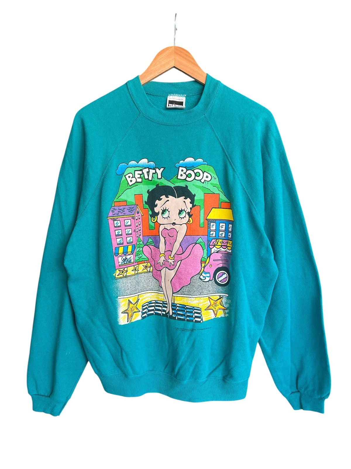 Cartoon Network vintage 90's betty boop marilyn monroe crewneck Size US XL / EU 56 / 4 - 1 Thumbnail