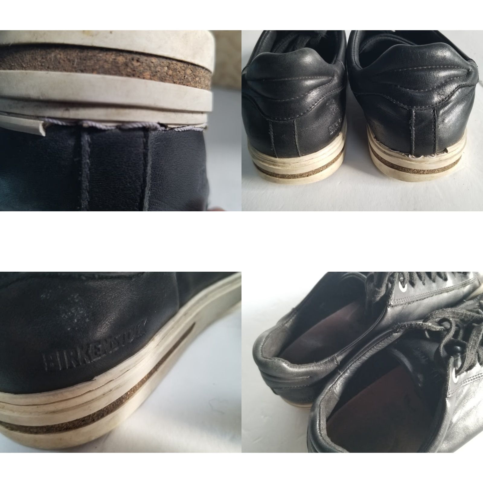 Birkenstock Birkenstock Sneaker Bend Low Womens Leather Black Size 39 US 8 Fashion Athletic Shoes Flaws See Pics Size US 8 / IT 38 - 10 Thumbnail