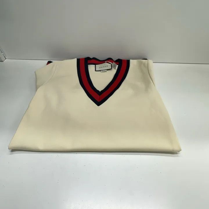 Gucci Gucci Colorblock V-Neck Short Sleeve Dress-2507 Size S / US 4 / IT 40 - 5 Thumbnail
