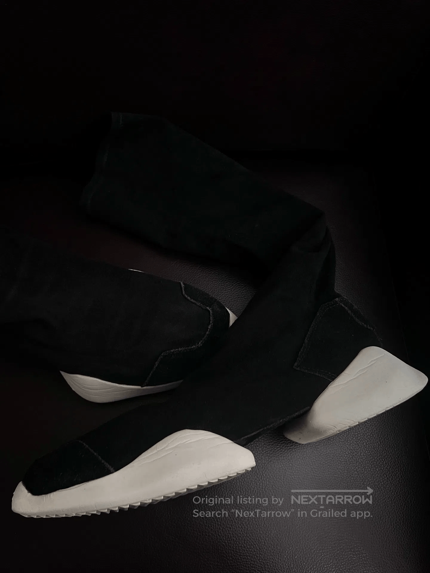 Rick Owens Rick Owens Suede High-Top Boots. Size US 10 / EU 43 - 1 Thumbnail