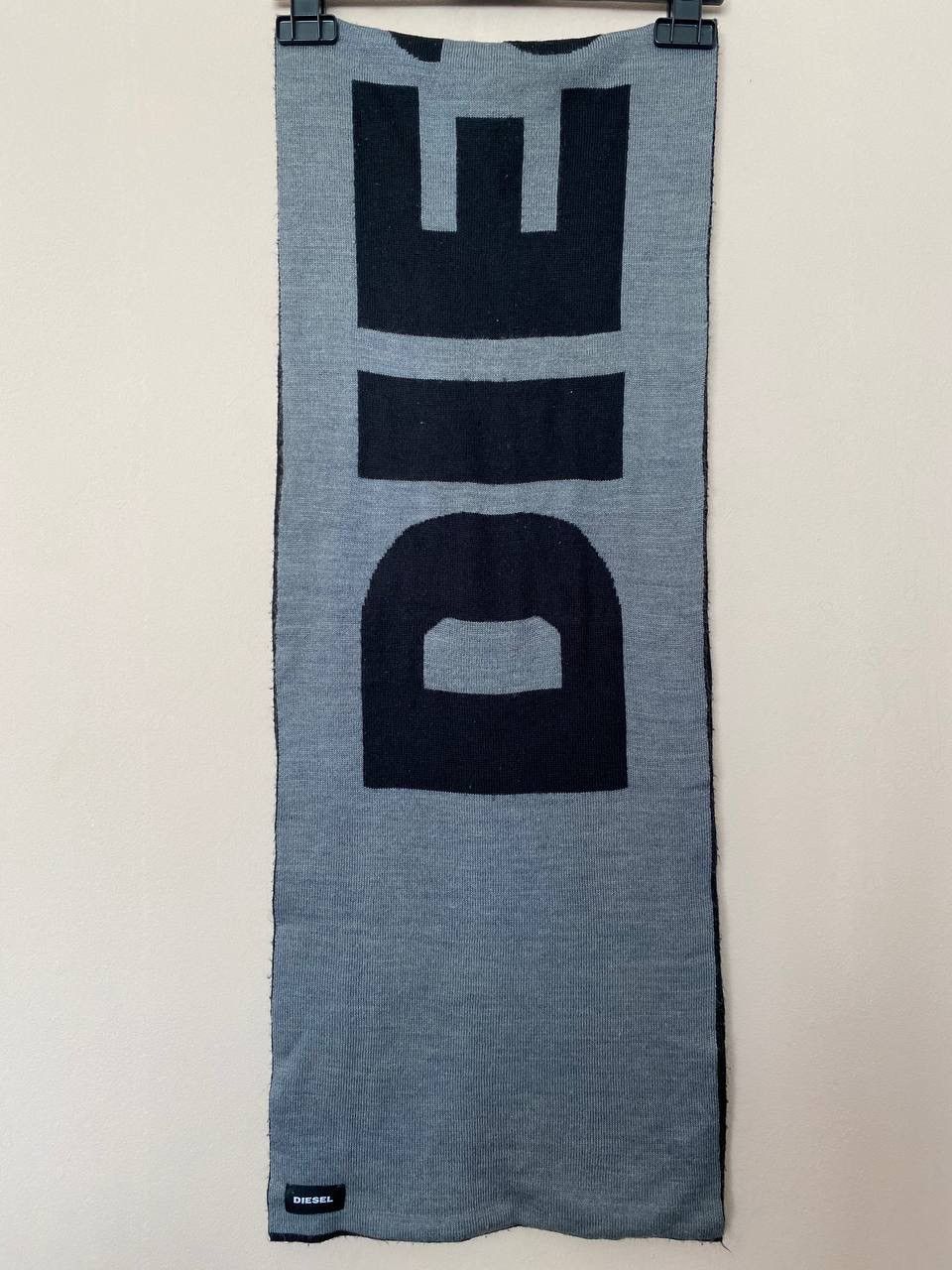 Diesel 🔥 Vintage Rare Diesel Vintage Scarf Big Logo Size ONE SIZE - 1 Thumbnail