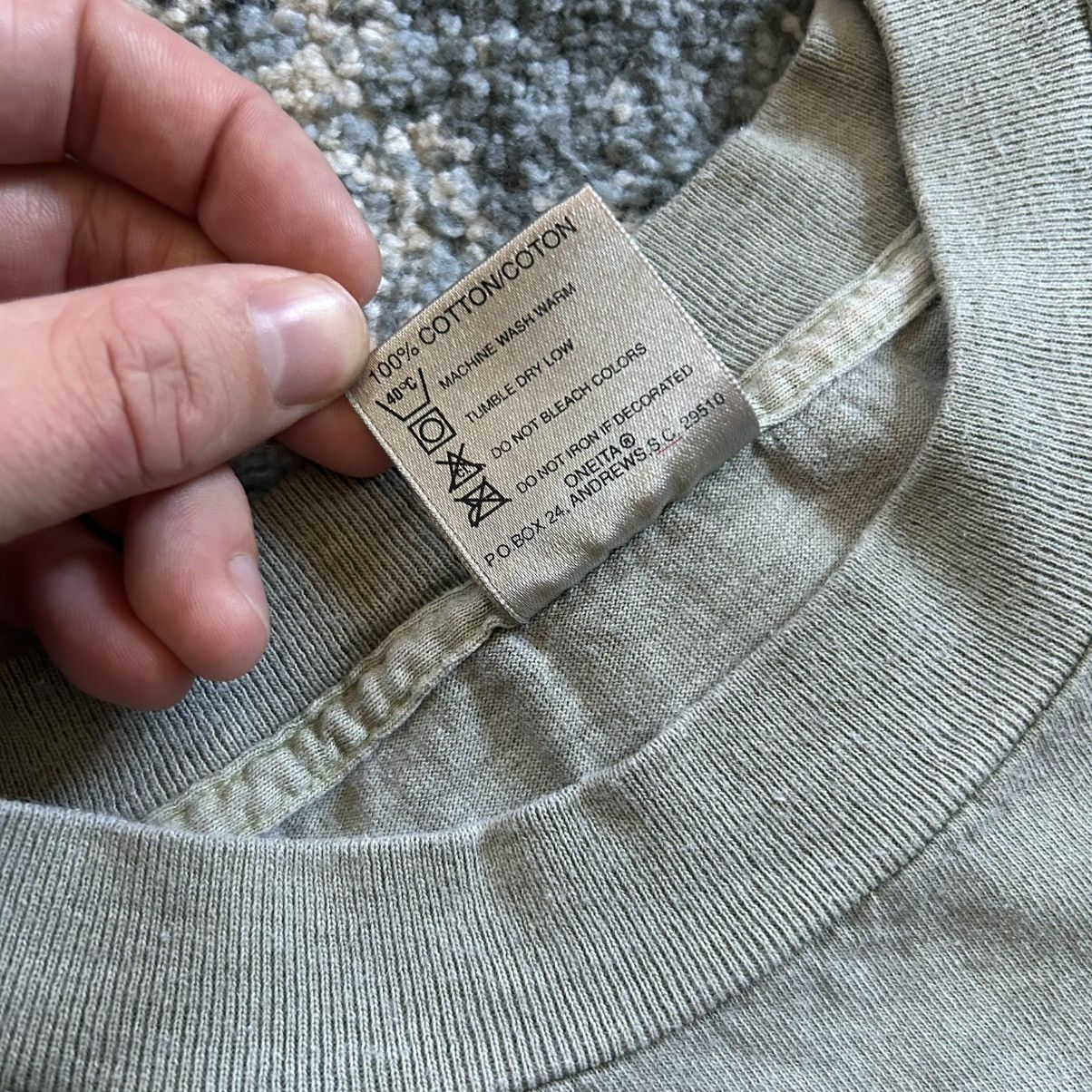Vintage CHARLEVOiX MiCHiGAN FiSH SiNGLE STiTCH ONEiTA POWER TEE SAGE Size US XL / EU 56 / 4 - 5 Thumbnail