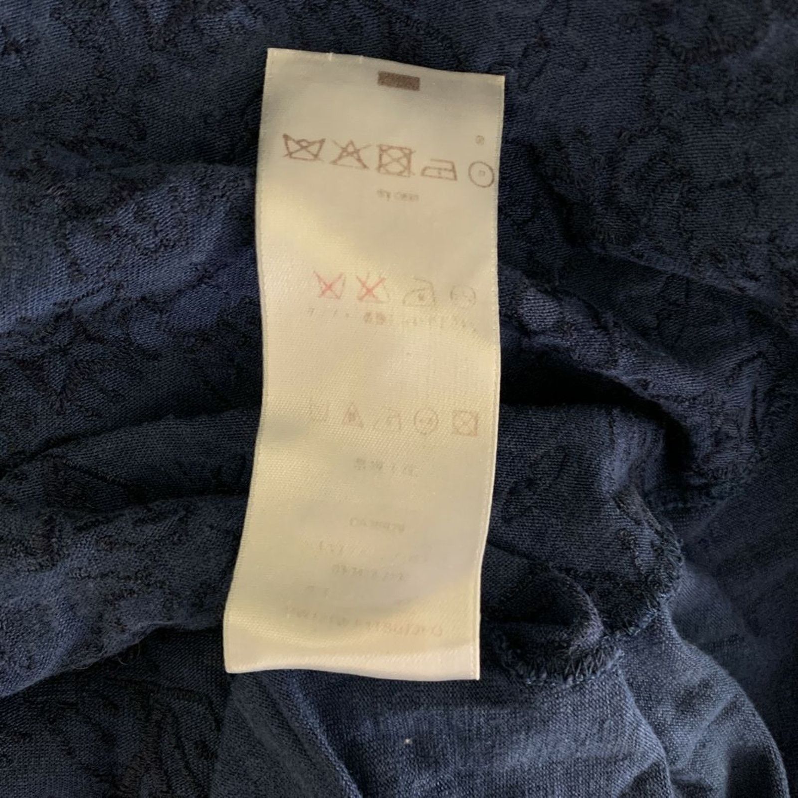 Louis Vuitton LOUIS VUITTON Size S Blue Cotton Blend Monogram T Shirt Size S / US 4 / IT 40 - 7 Thumbnail