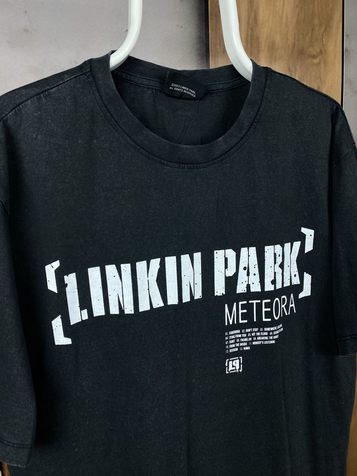 Band Tees 🎸T-Shirt Linkin Park Album Meteora Overprint Tee🎸 Size US M / EU 48-50 / 2 - 4 Thumbnail