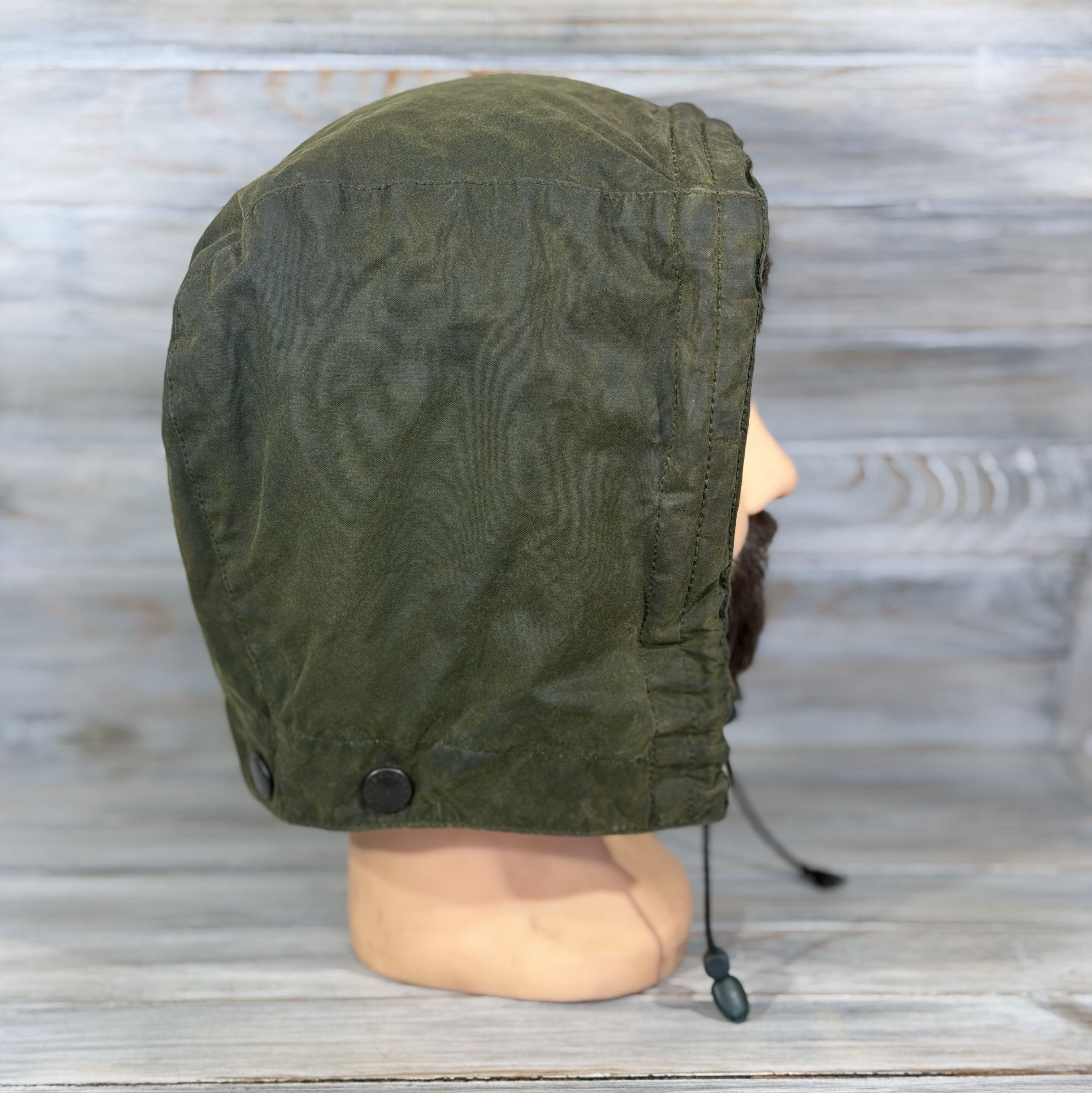 Barbour BARBOUR Wax Hood For Waxed Cotton Jacket Green One Size Size ONE SIZE - 20 Thumbnail