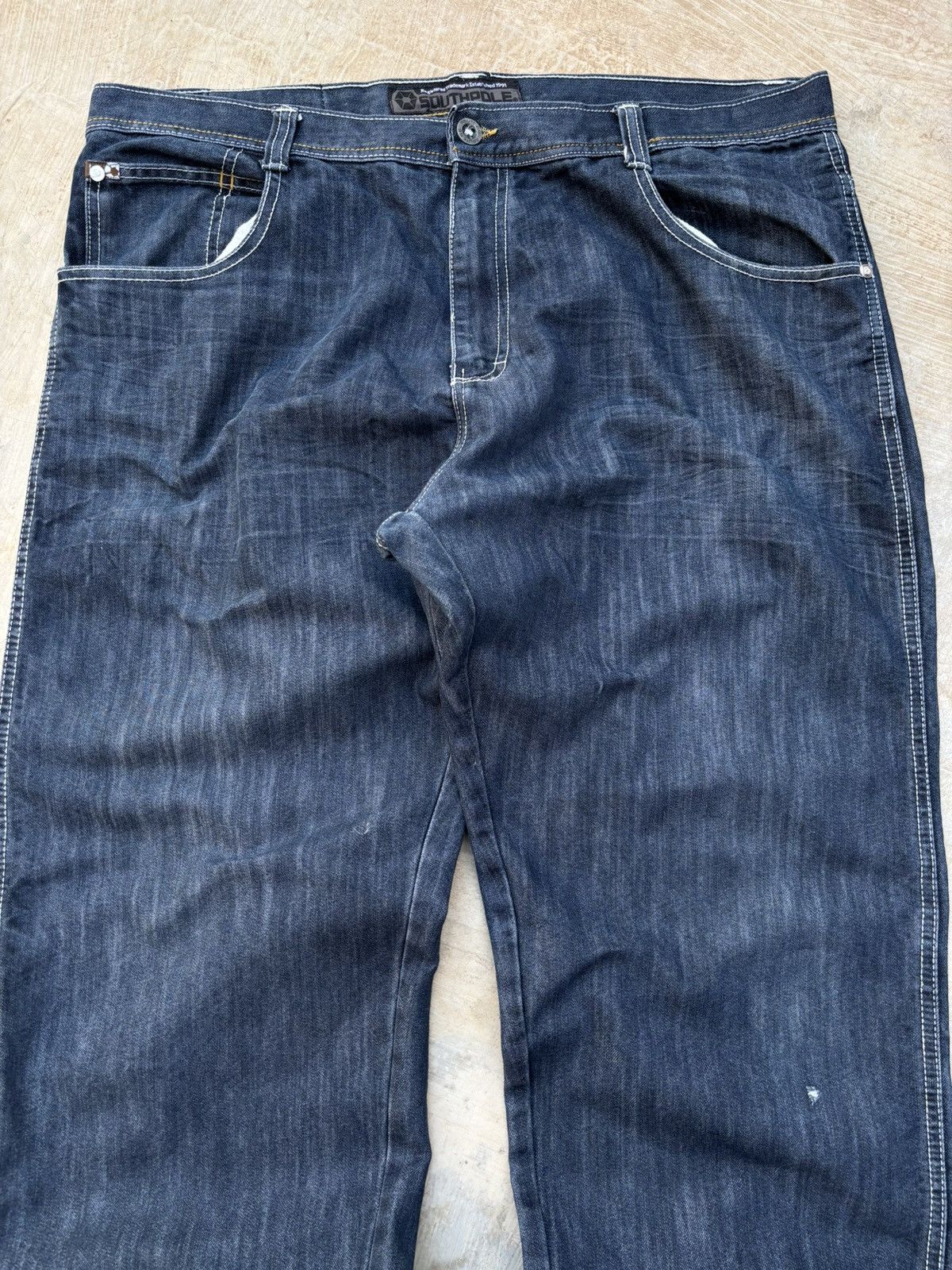 Southpole Vintage 90s Southpole y2k Brown Tabs Size US 42 / EU 58 - 5 Thumbnail