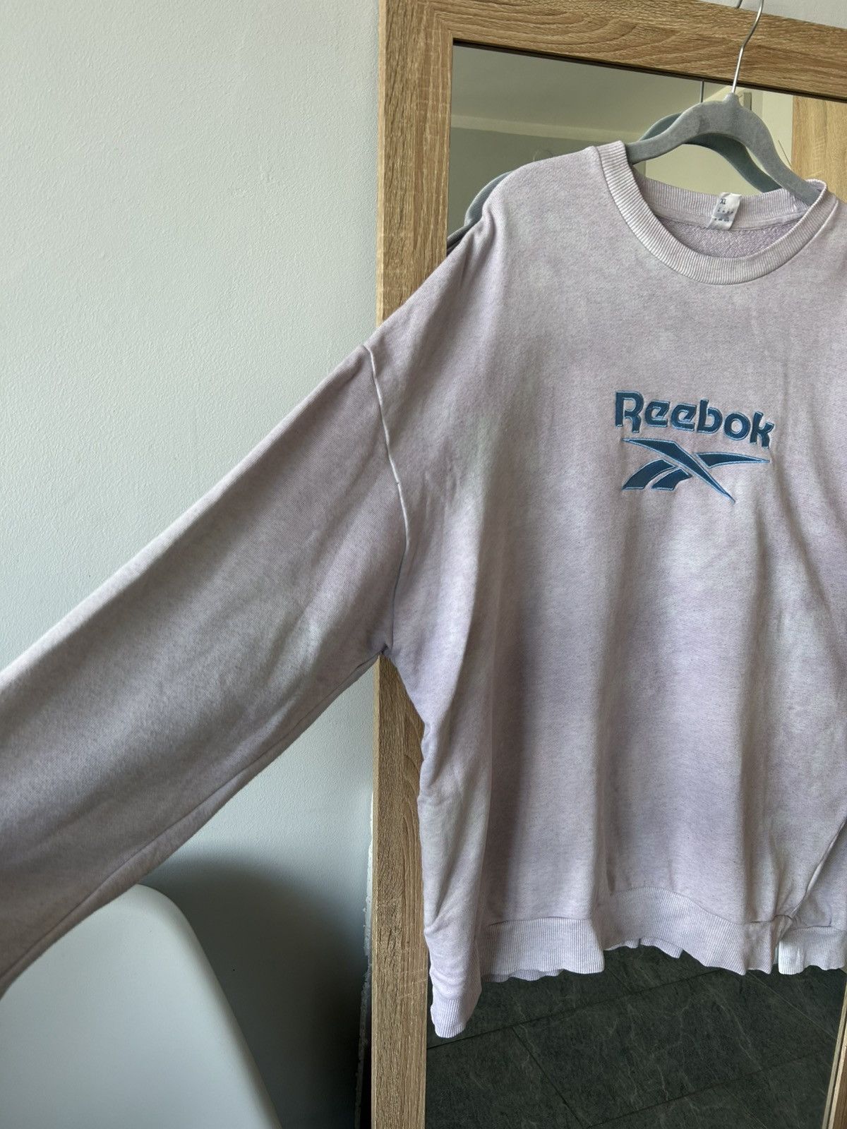 Reebok × Vintage Sweatshirt reebok vintage big logo handmade Size US XL / EU 56 / 4 - 8 Thumbnail