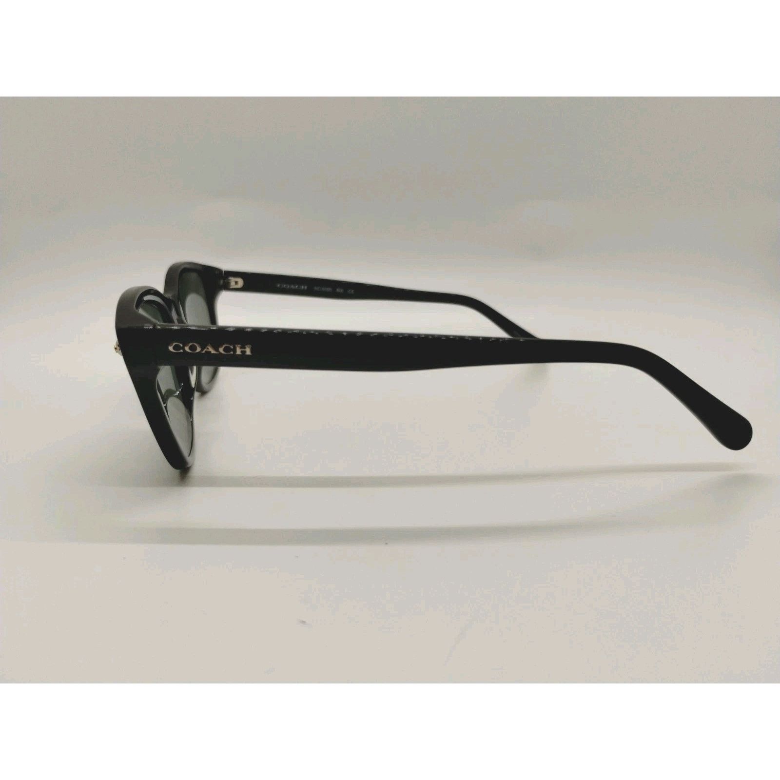 Coach Coach HC6095 5420 Black/Blk Gunmetal Signature C Eyeglasses Size ONE SIZE - 5 Thumbnail