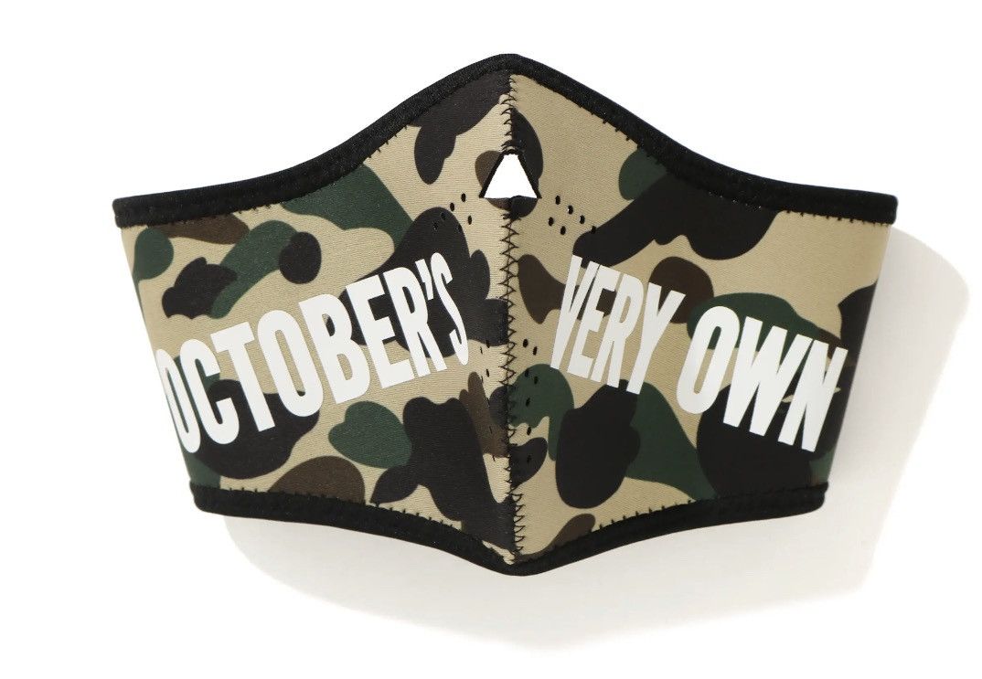 Bape × October's Very Own Bape x OVO 1st Camo Mask Size ONE SIZE - 10 Thumbnail
